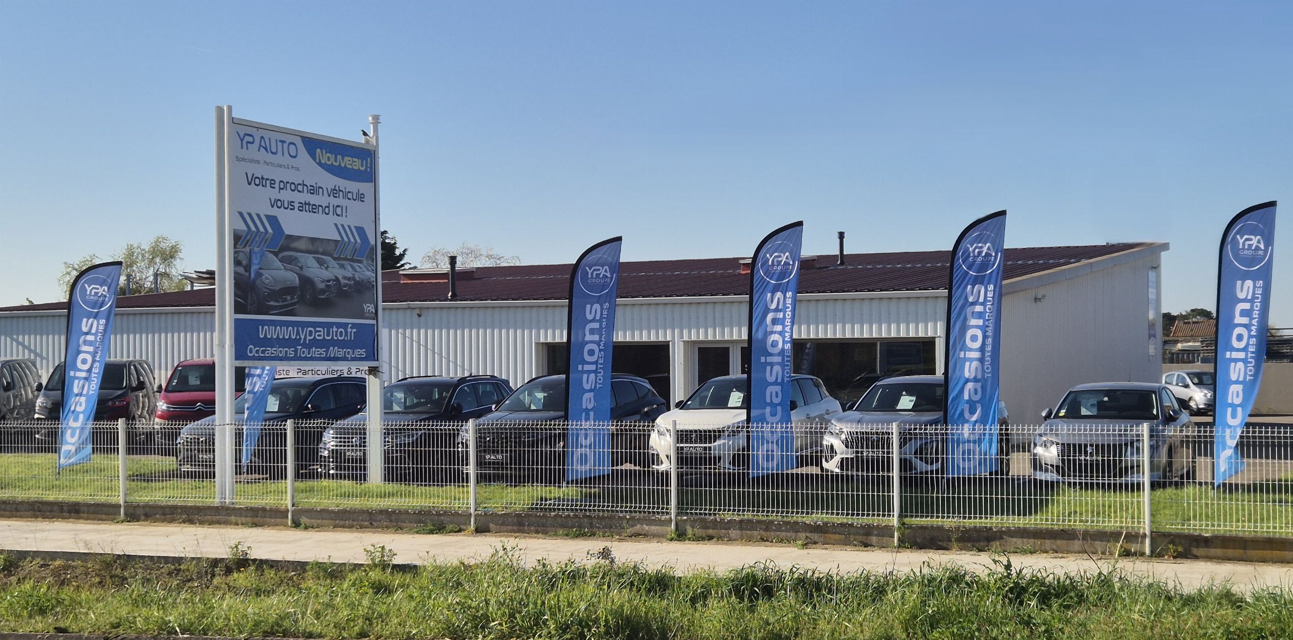 Logo YP AUTO | Vente de véhicules toutes marques | particuliers & pros