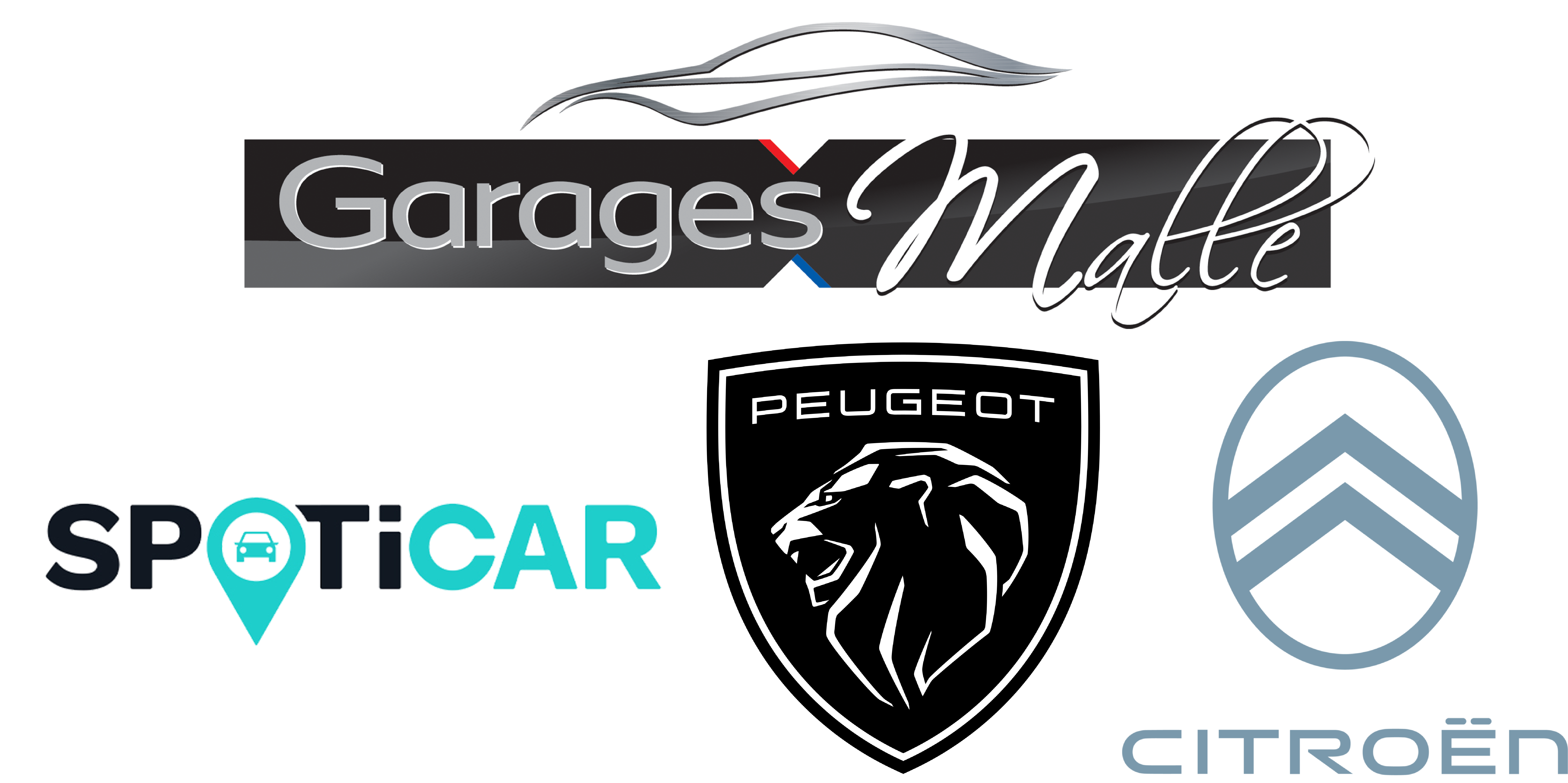 Logo GARAGE MALLE | Votre agent SPOTICAR PEUGEOT CITROËN à Saint-Aubin-du-Cormier