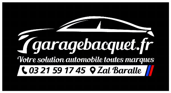 Logo GARAGE BACQUET | Votre solution automobiles à Baralle (62860)