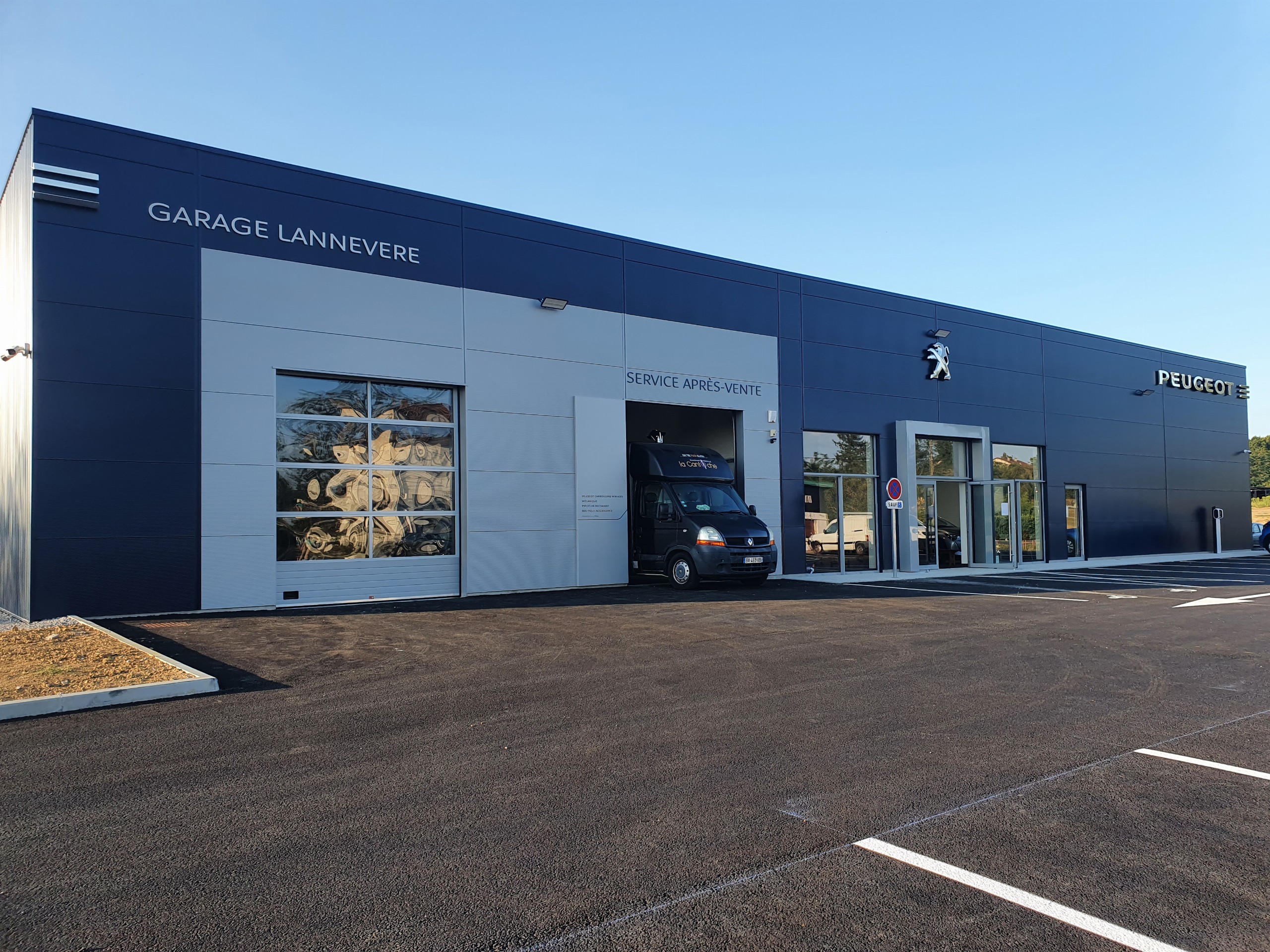 Logo Garage Lannevere | Agent Peugeot | Vente de véhicules à Montfort en Chalosse (40)