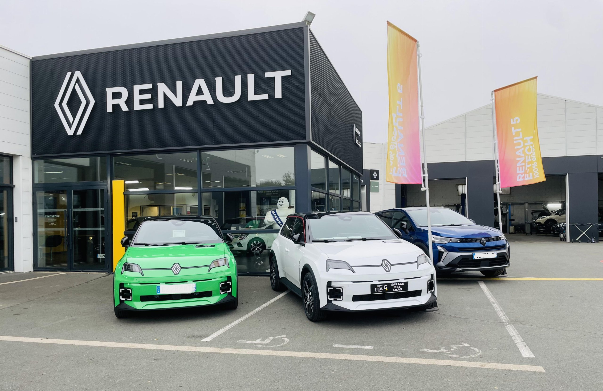 Logo Garage des Lilas | Agent Renault Dacia | Vente de véhicules à Essarts-en-Bocage (85)