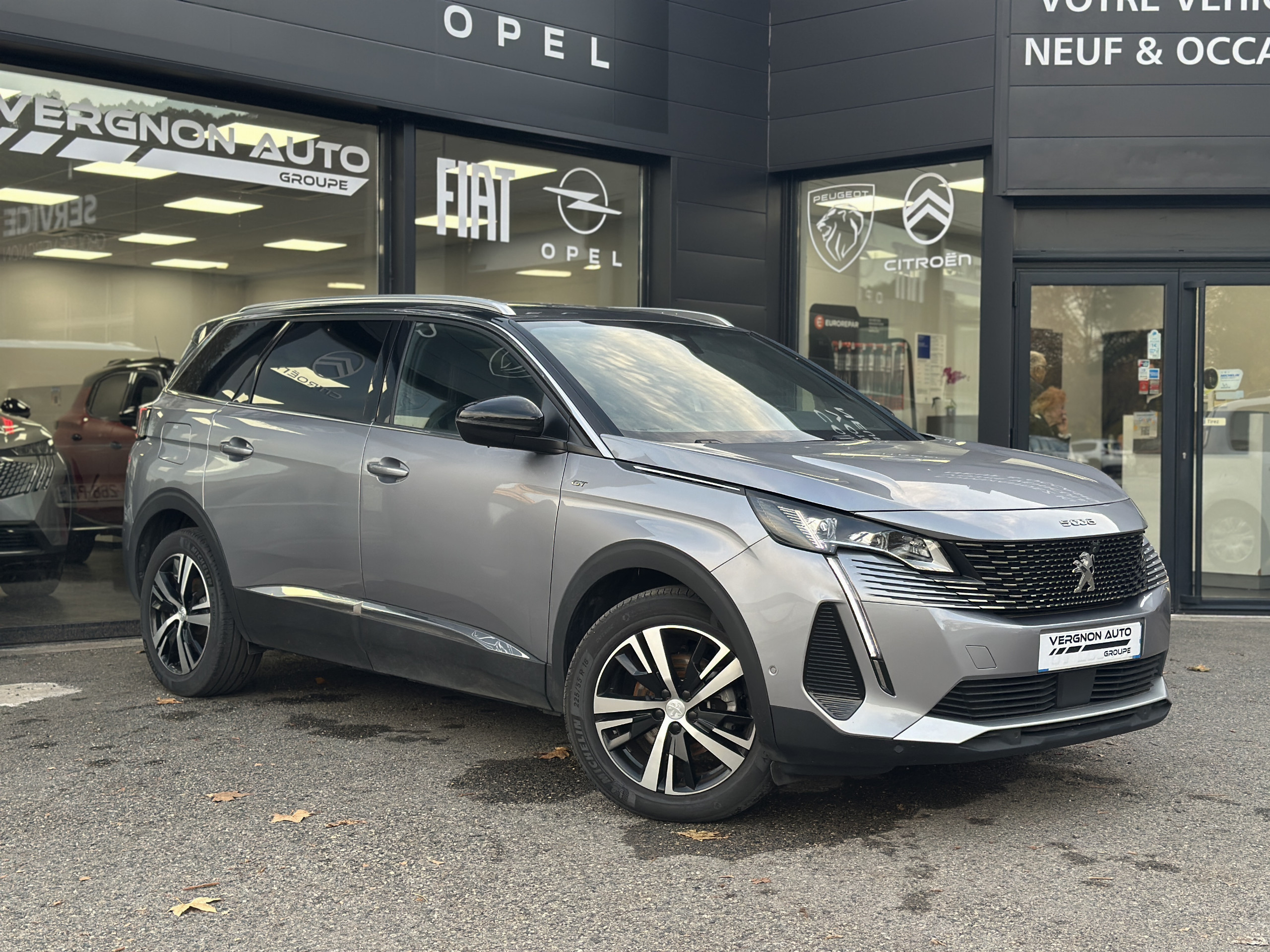 Peugeot 5008  II Hybrid 136 e-DCS6 GT groupe Vergnon