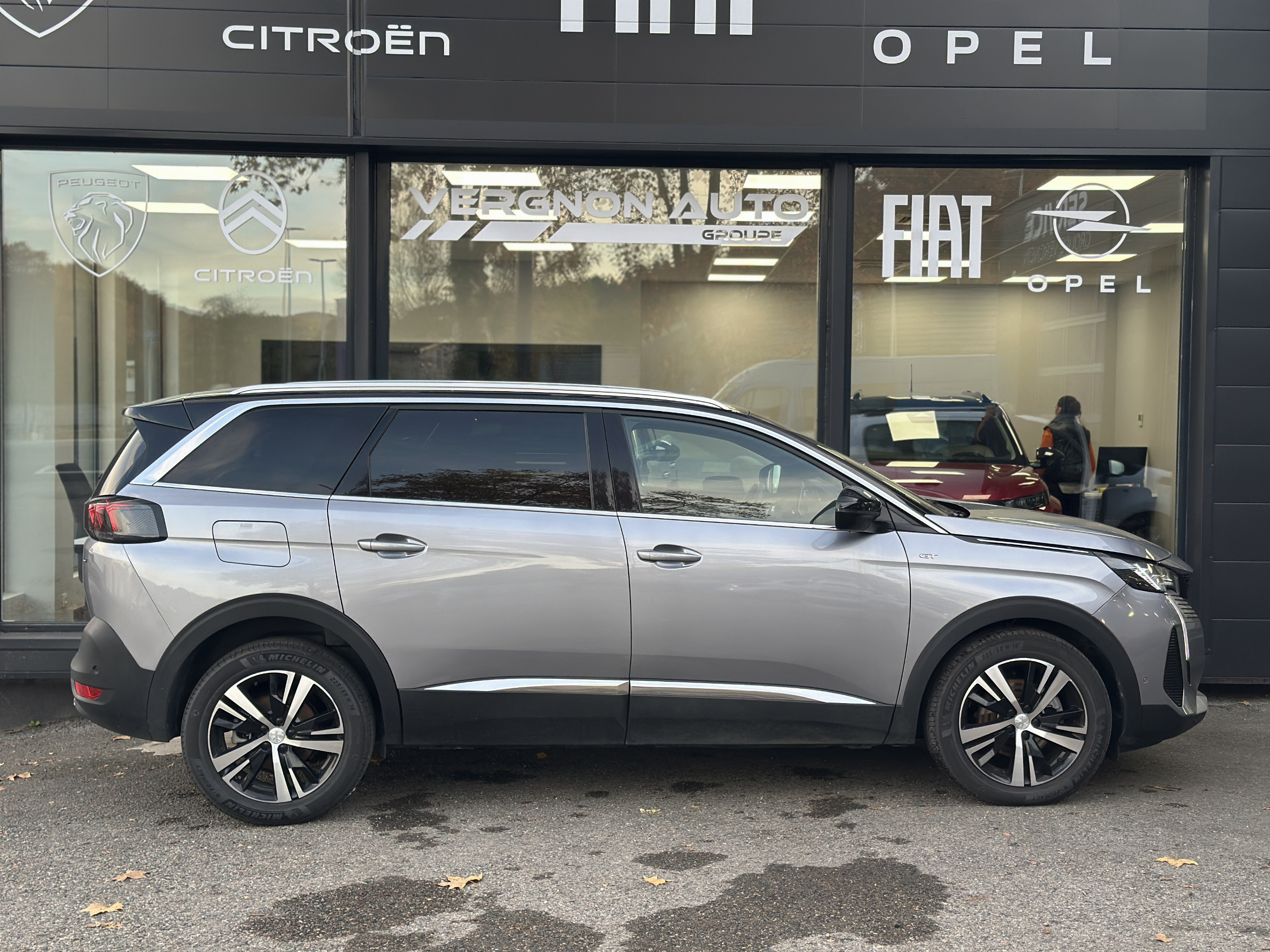 Peugeot 5008  II Hybrid 136 e-DCS6 GT groupe Vergnon