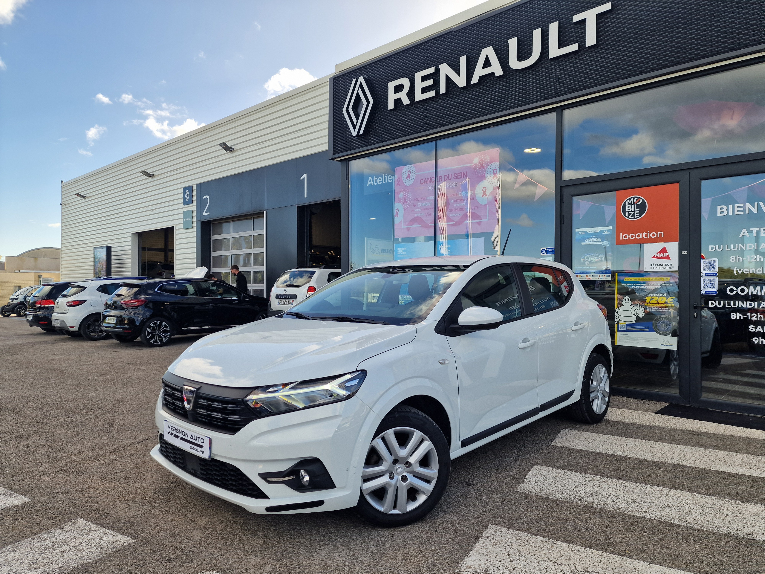 Dacia Sandero  III Confort TCe 90 CVT groupe Vergnon