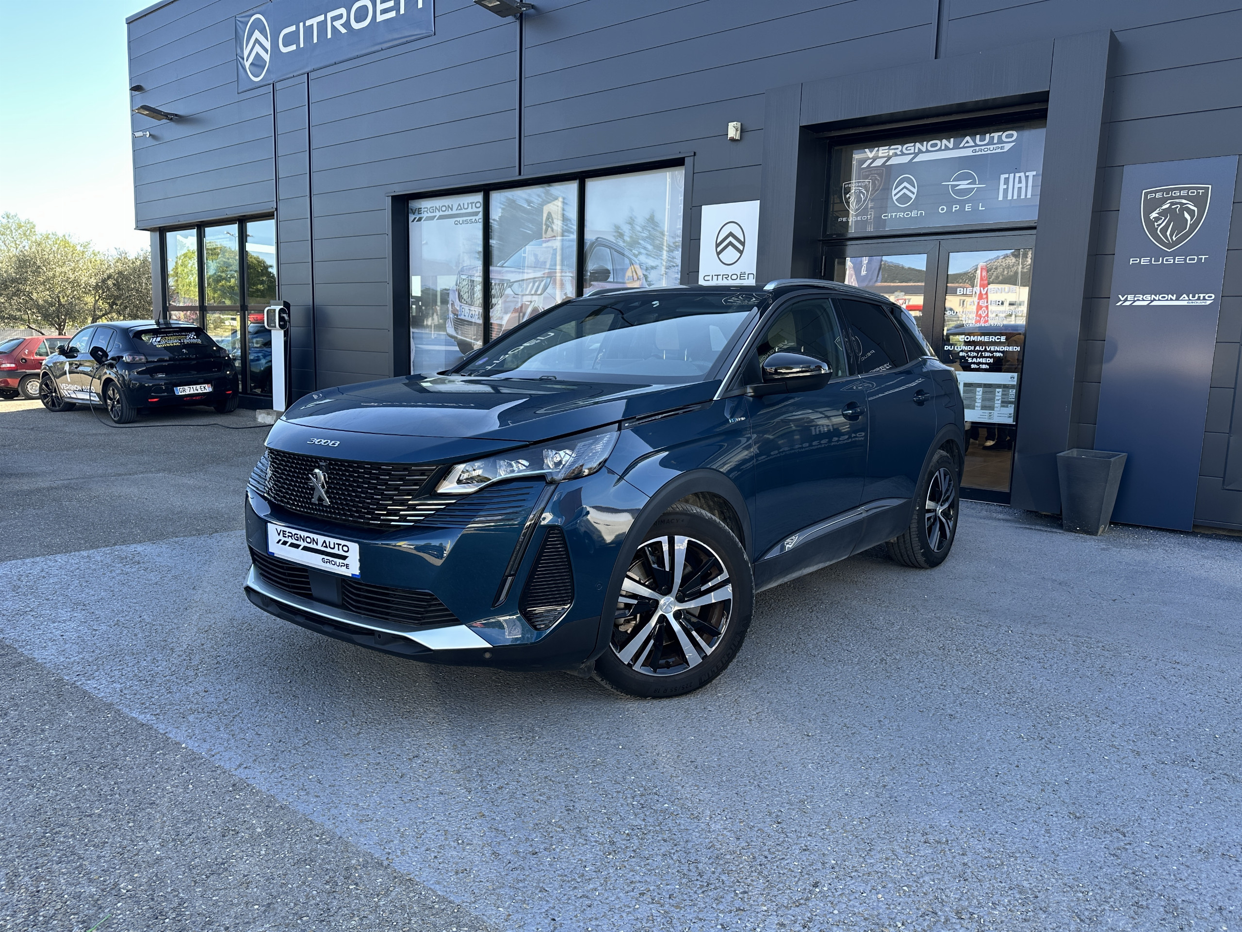 Peugeot 3008  II 1.6 HYBRID 225 E-EAT8 GT groupe Vergnon