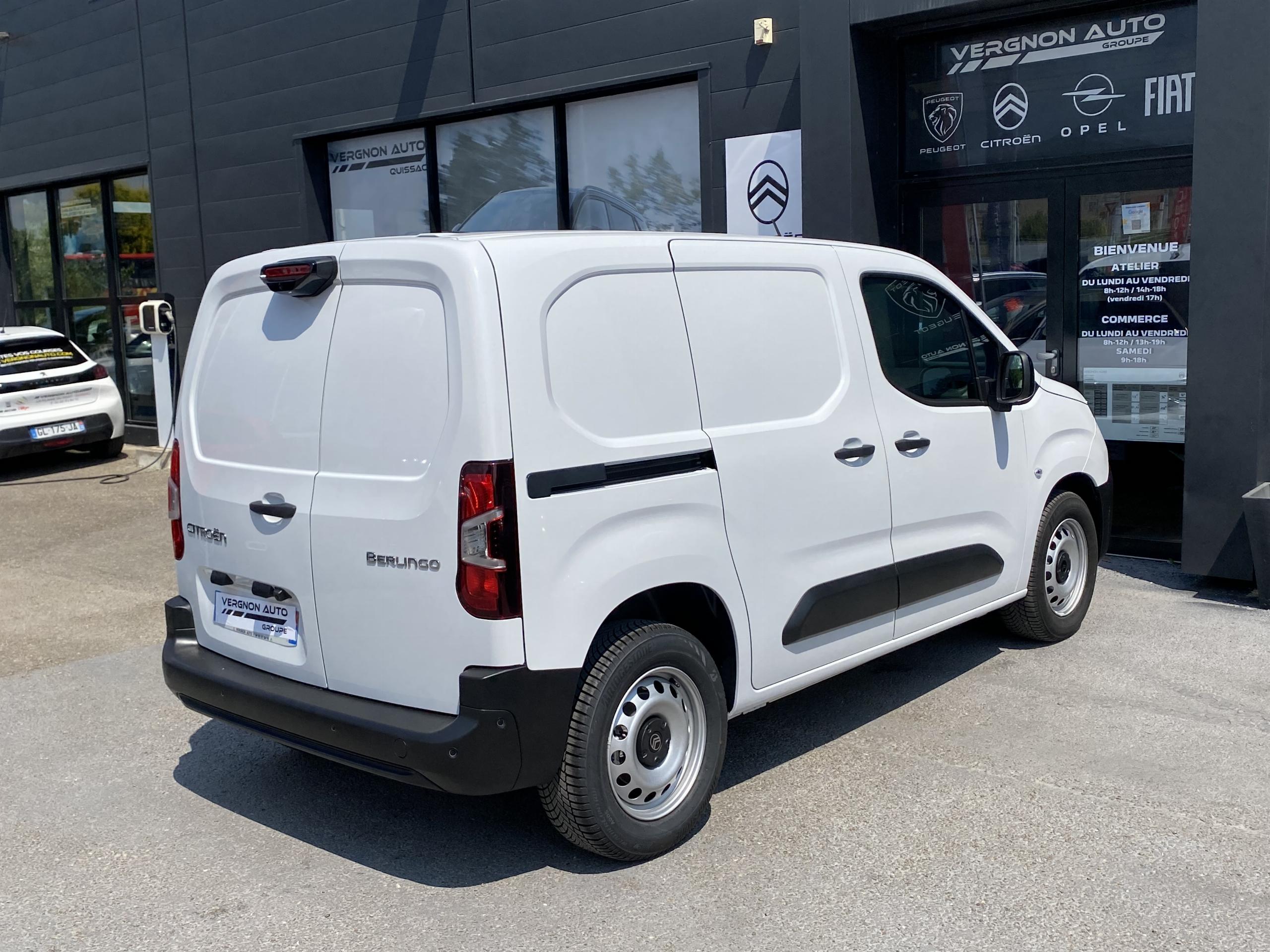 Citroën Berlingo Van  III Taille M 1000kg BlueHDi 100 S&S BVM6 groupe Vergnon