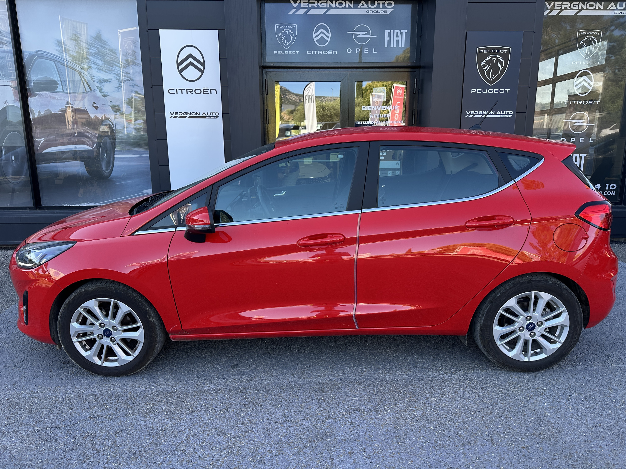 Ford Fiesta  VII 1.0 Hybrid 125ch Powershift TITANIUM BUS groupe Vergnon