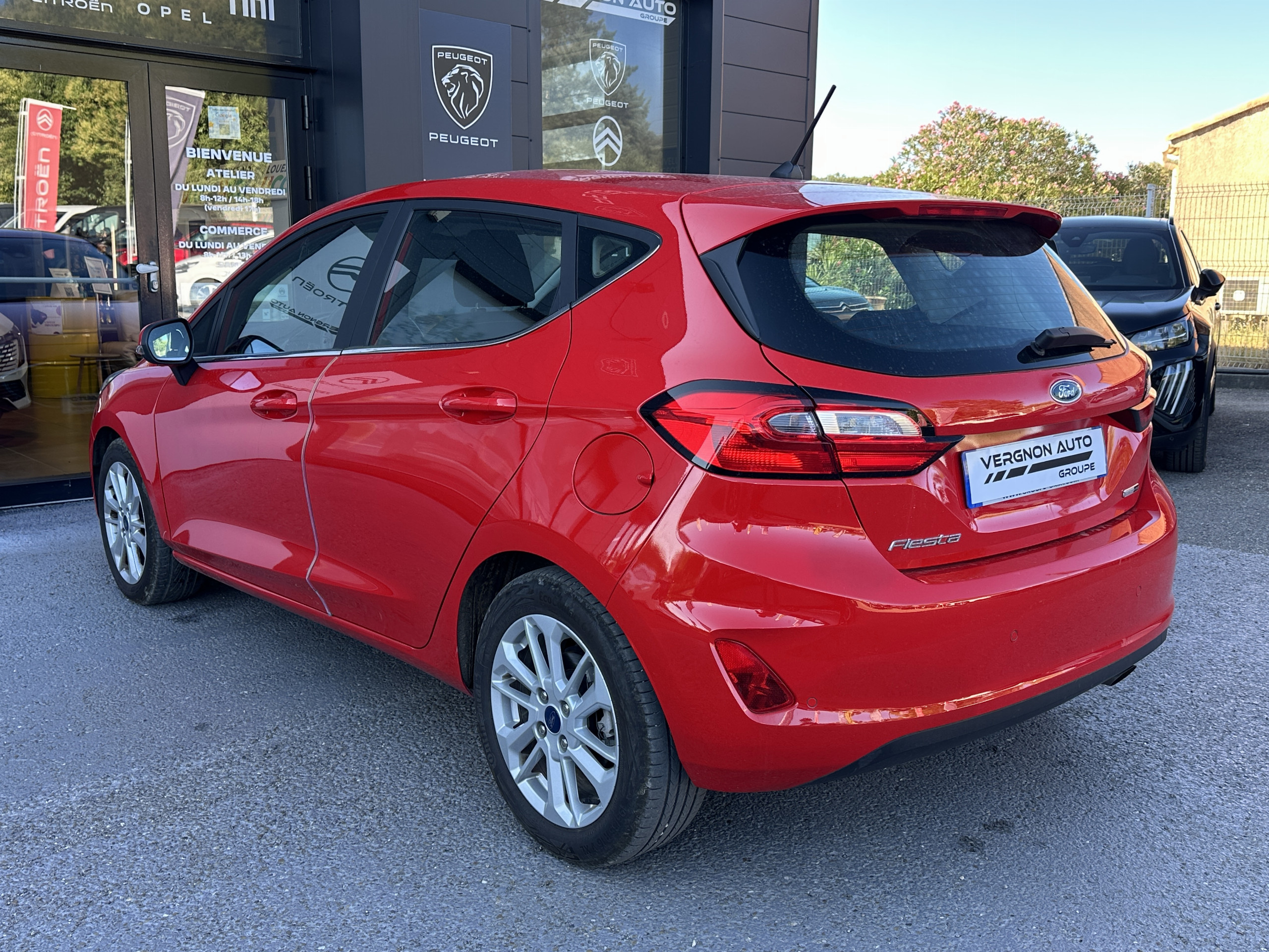 Ford Fiesta  VII 1.0 Hybrid 125ch Powershift TITANIUM BUS groupe Vergnon
