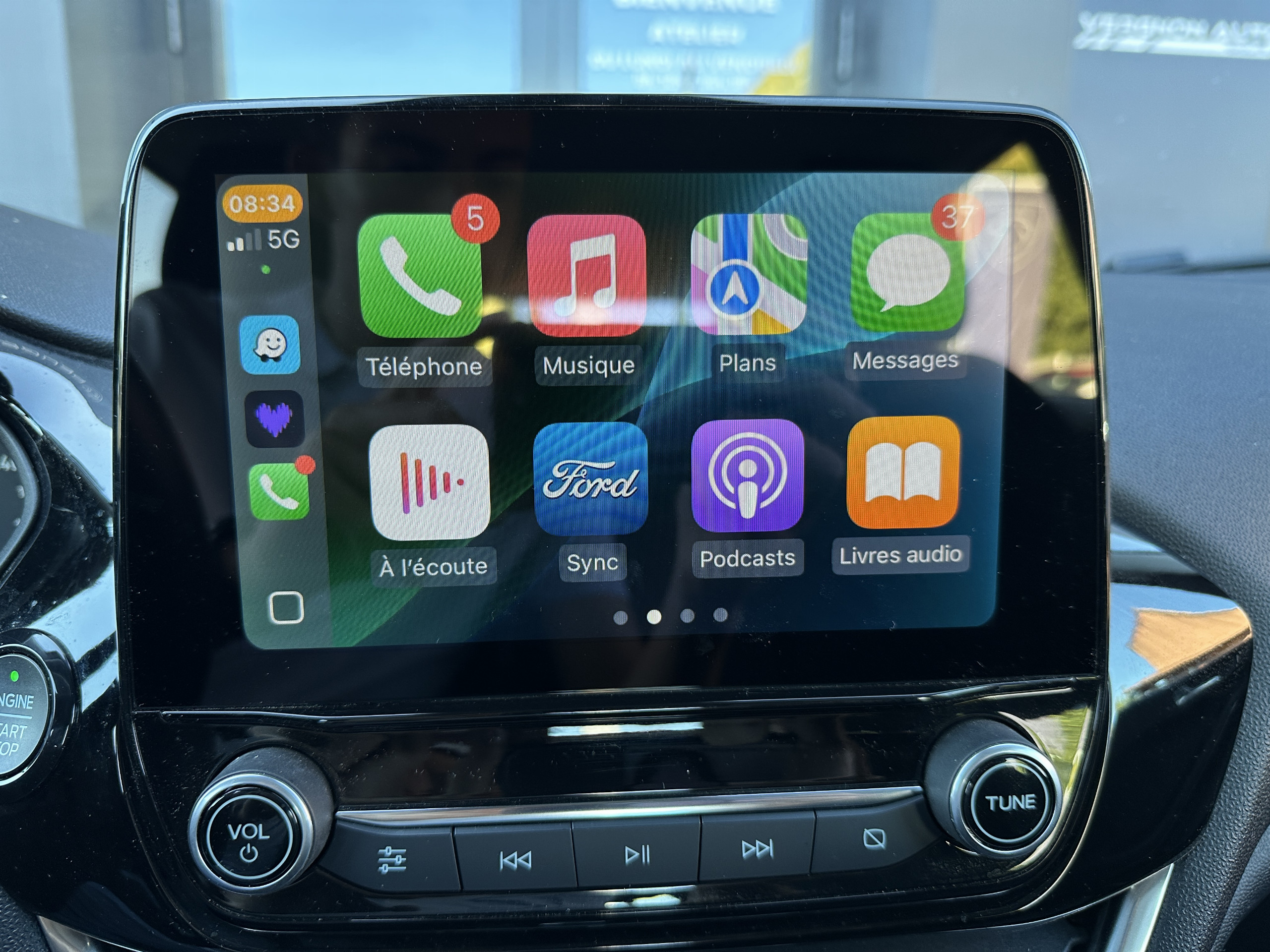 Ford Fiesta  VII 1.0 Hybrid 125ch Powershift TITANIUM BUS groupe Vergnon