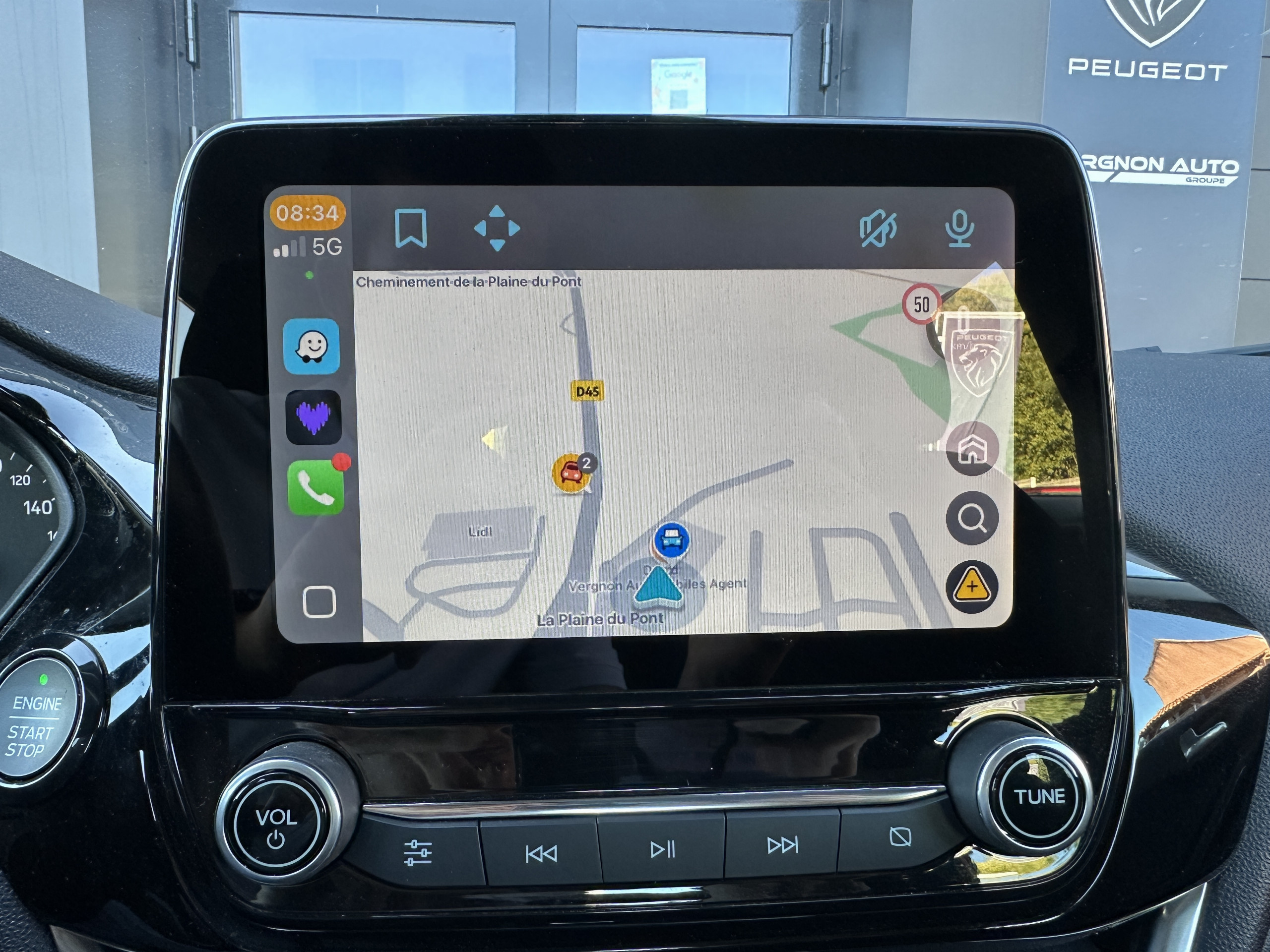 Ford Fiesta  VII 1.0 Hybrid 125ch Powershift TITANIUM BUS groupe Vergnon