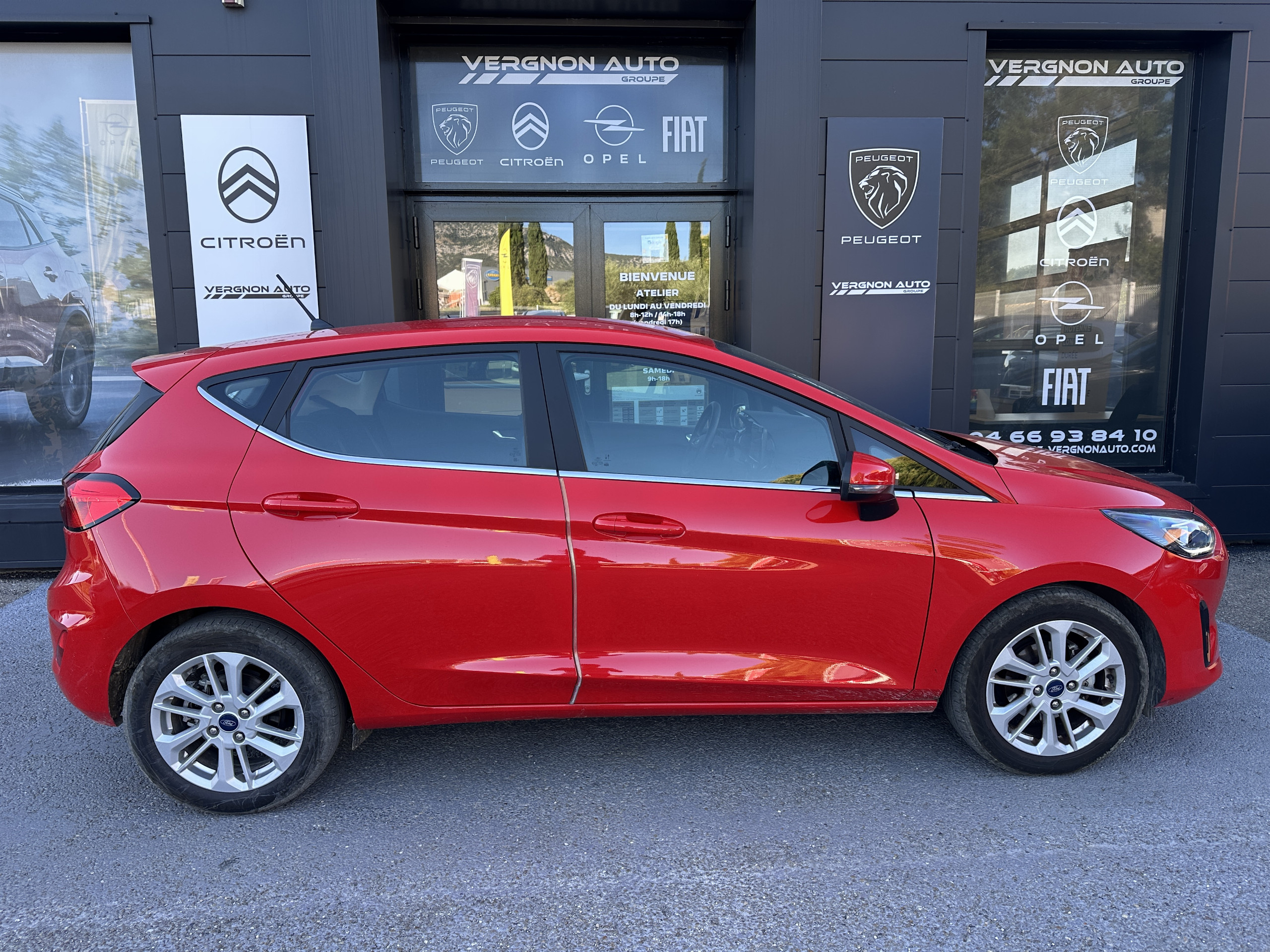 Ford Fiesta  VII 1.0 Hybrid 125ch Powershift TITANIUM BUS groupe Vergnon