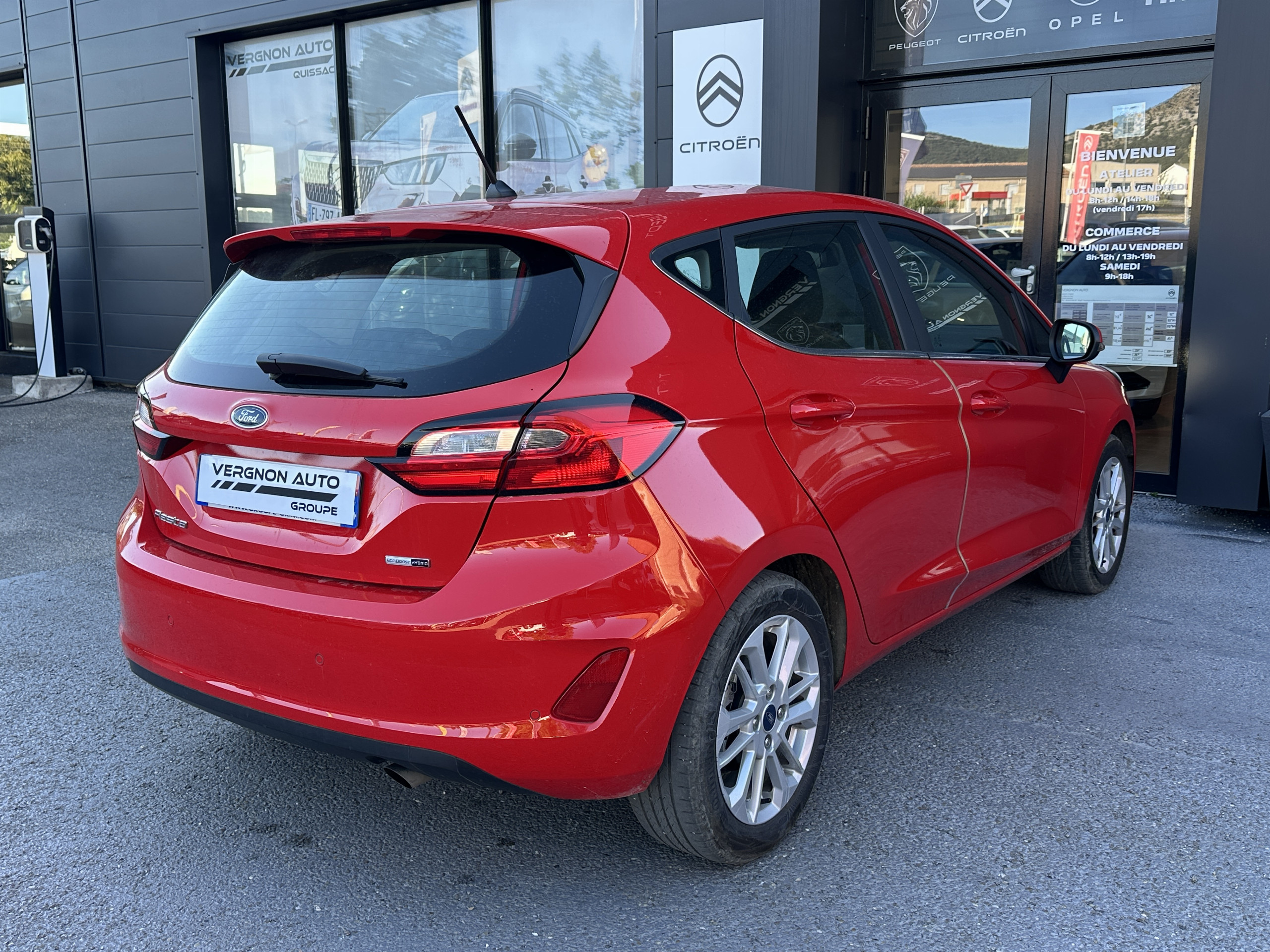 Ford Fiesta  VII 1.0 Hybrid 125ch Powershift TITANIUM BUS groupe Vergnon