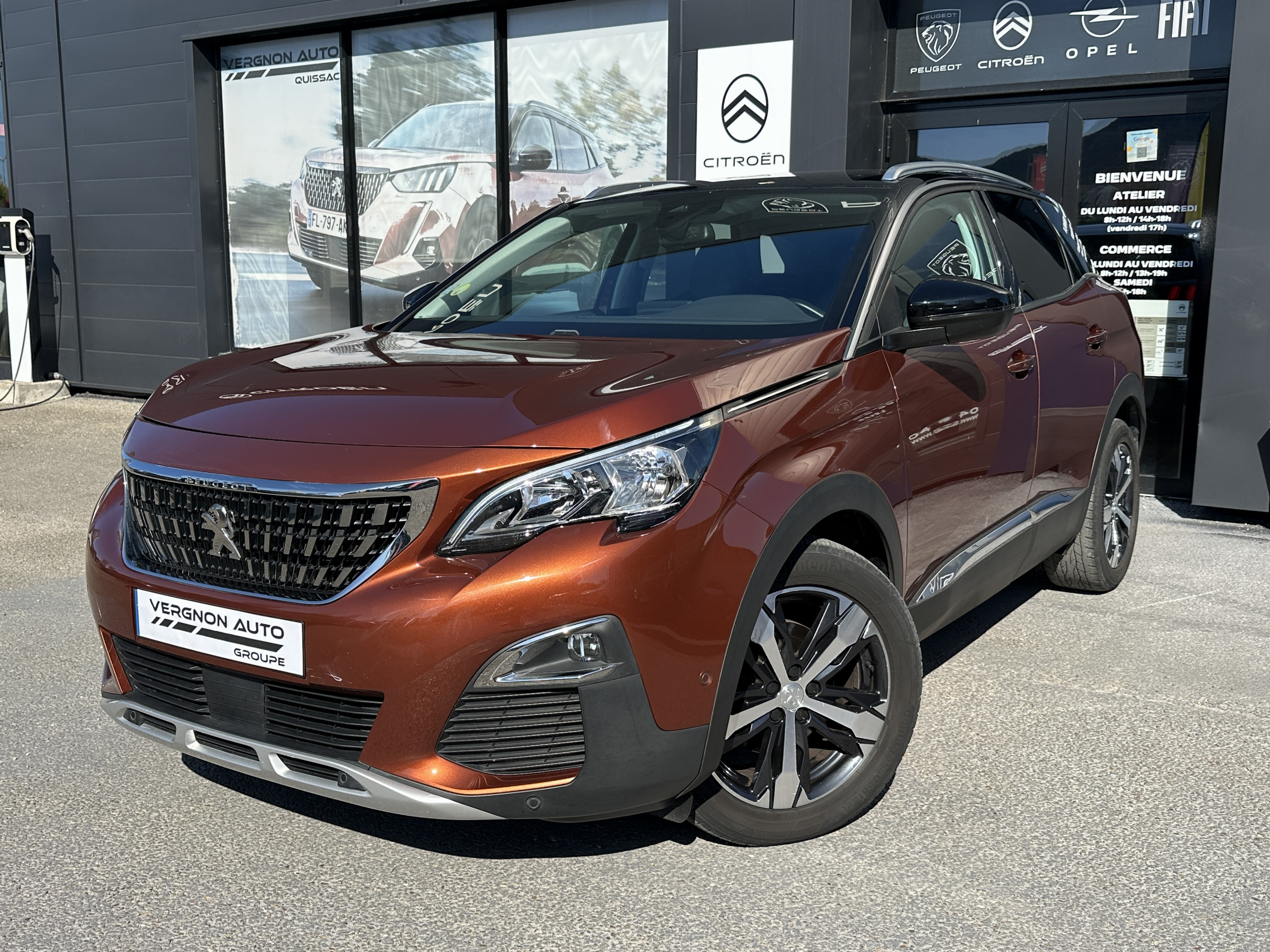 Peugeot 3008  II BlueHDi 130 S&S EAT8 ALLURE groupe Vergnon