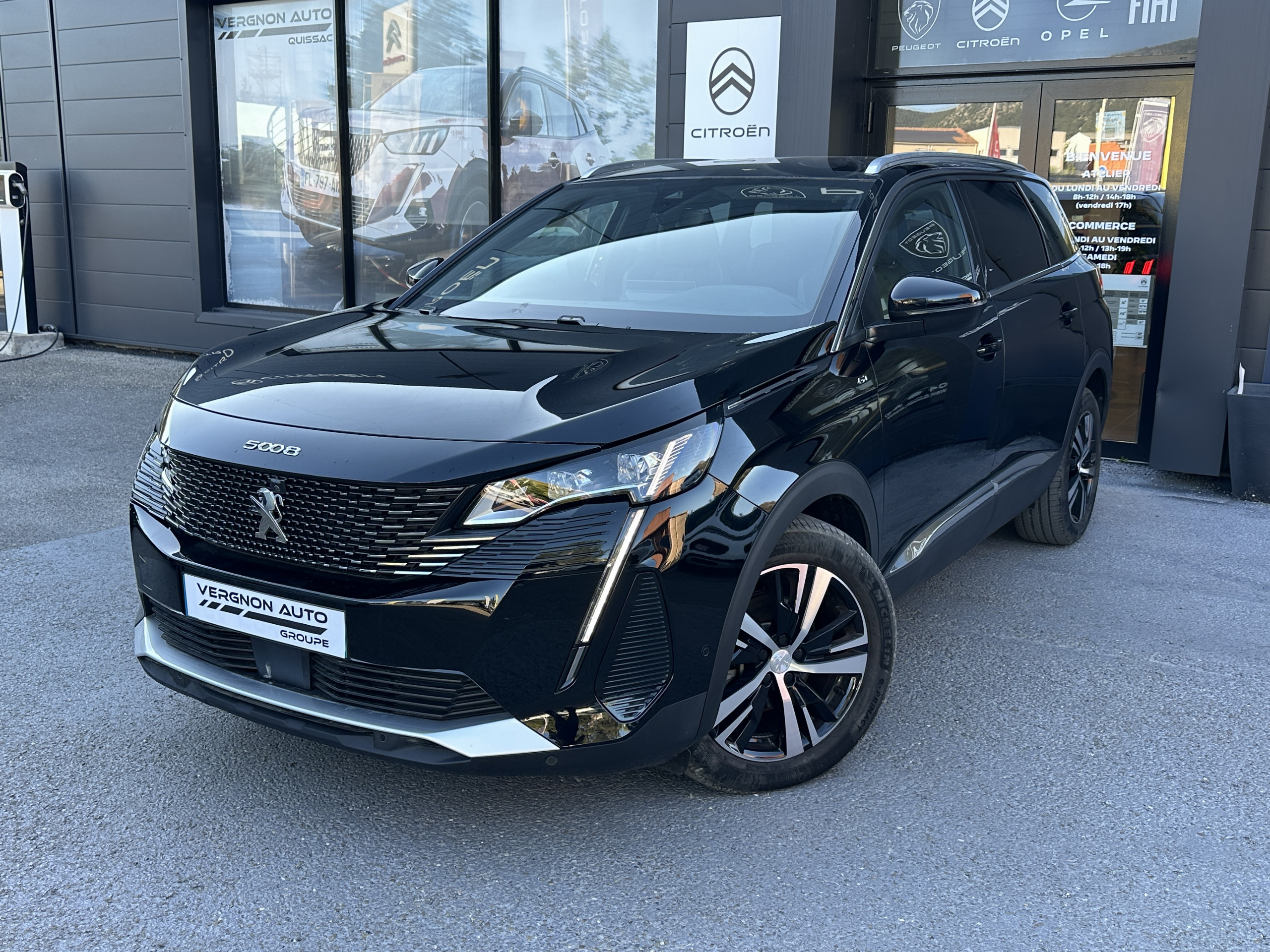 Peugeot 5008  II Hybrid 136 e-DCS6 GT groupe Vergnon