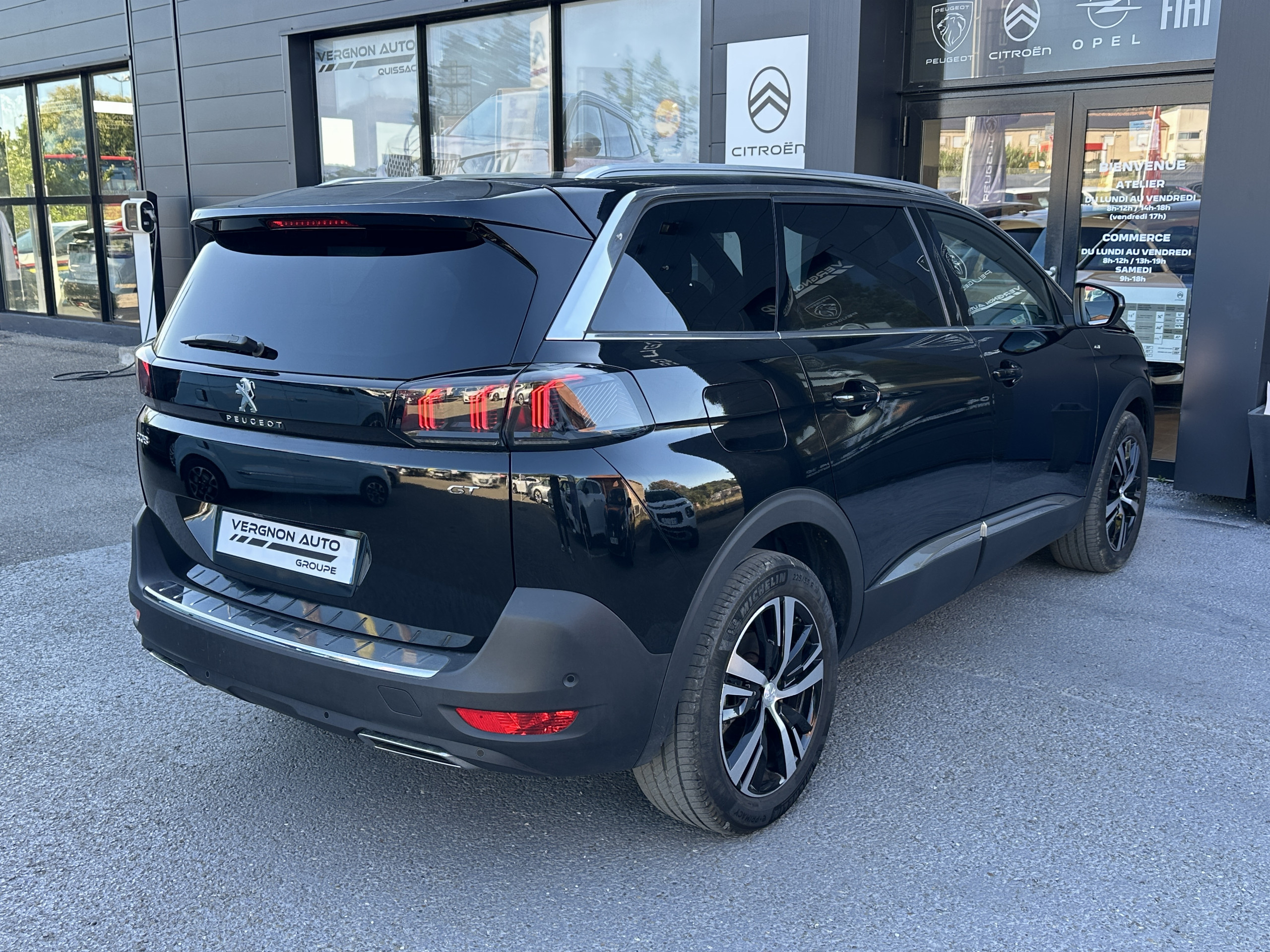 Peugeot 5008  II Hybrid 136 e-DCS6 GT groupe Vergnon