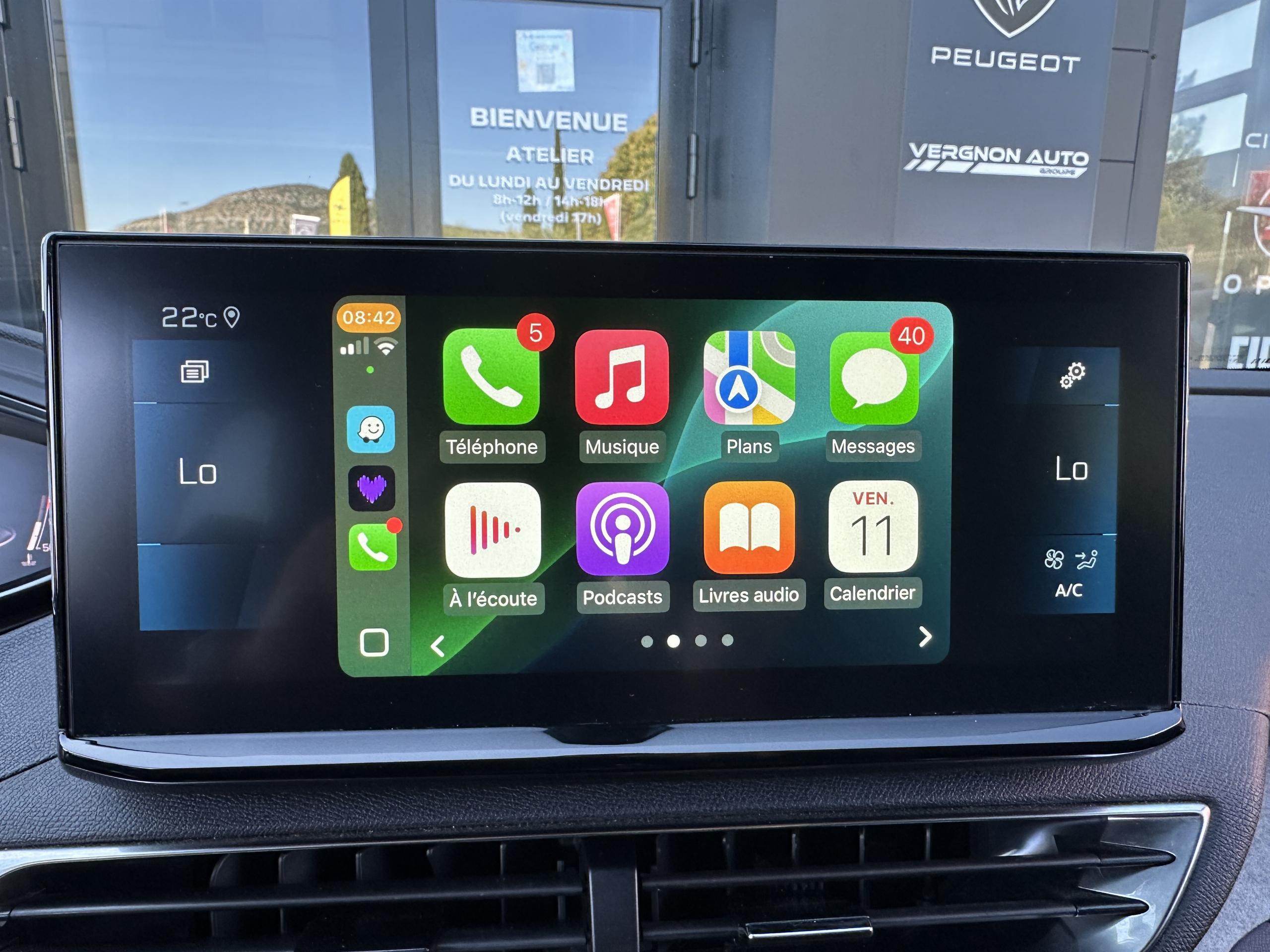 Peugeot 5008  II Hybrid 136 e-DCS6 GT groupe Vergnon