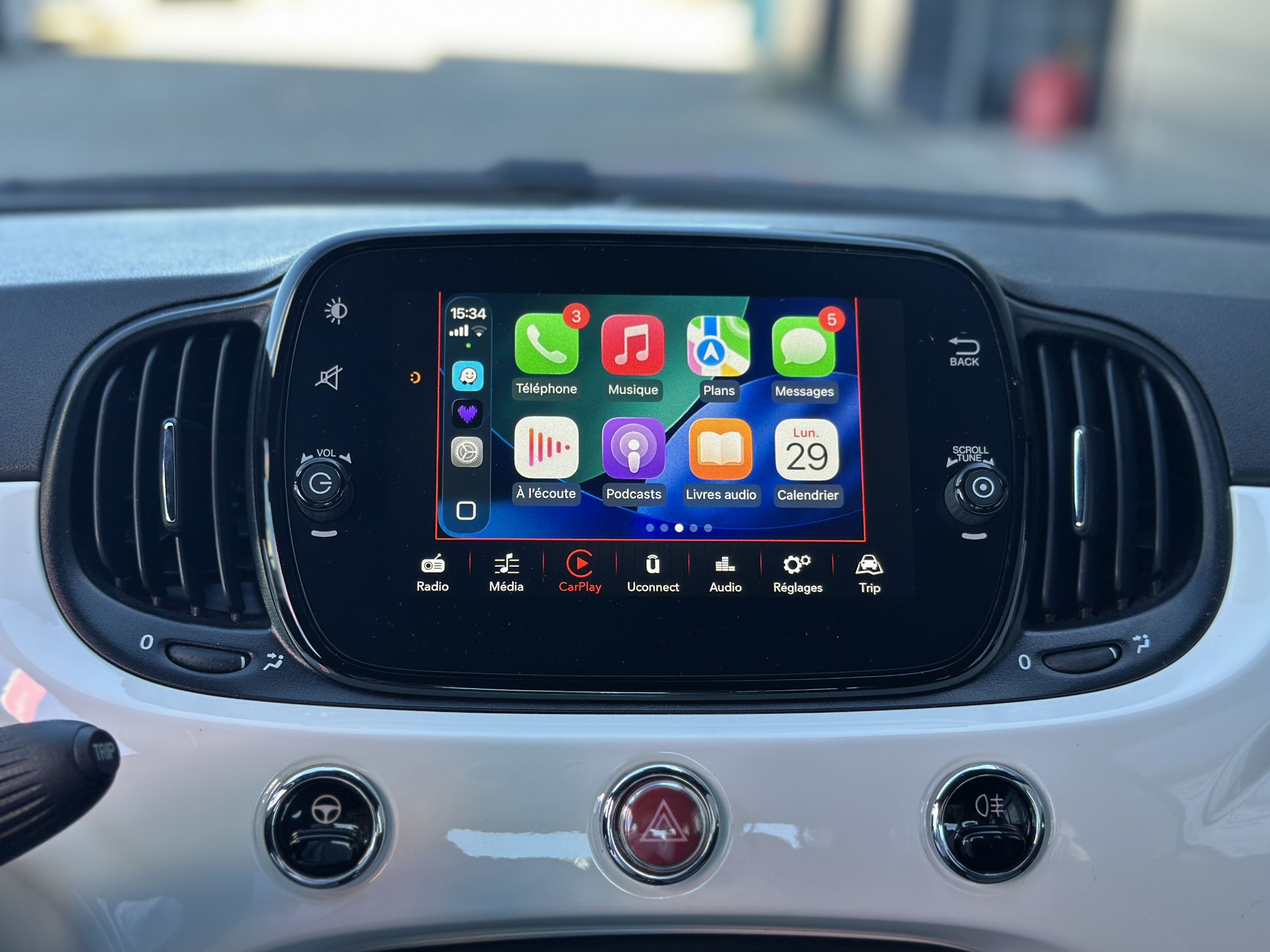 Fiat 500  II 1.0 70ch BSG Lounge groupe Vergnon