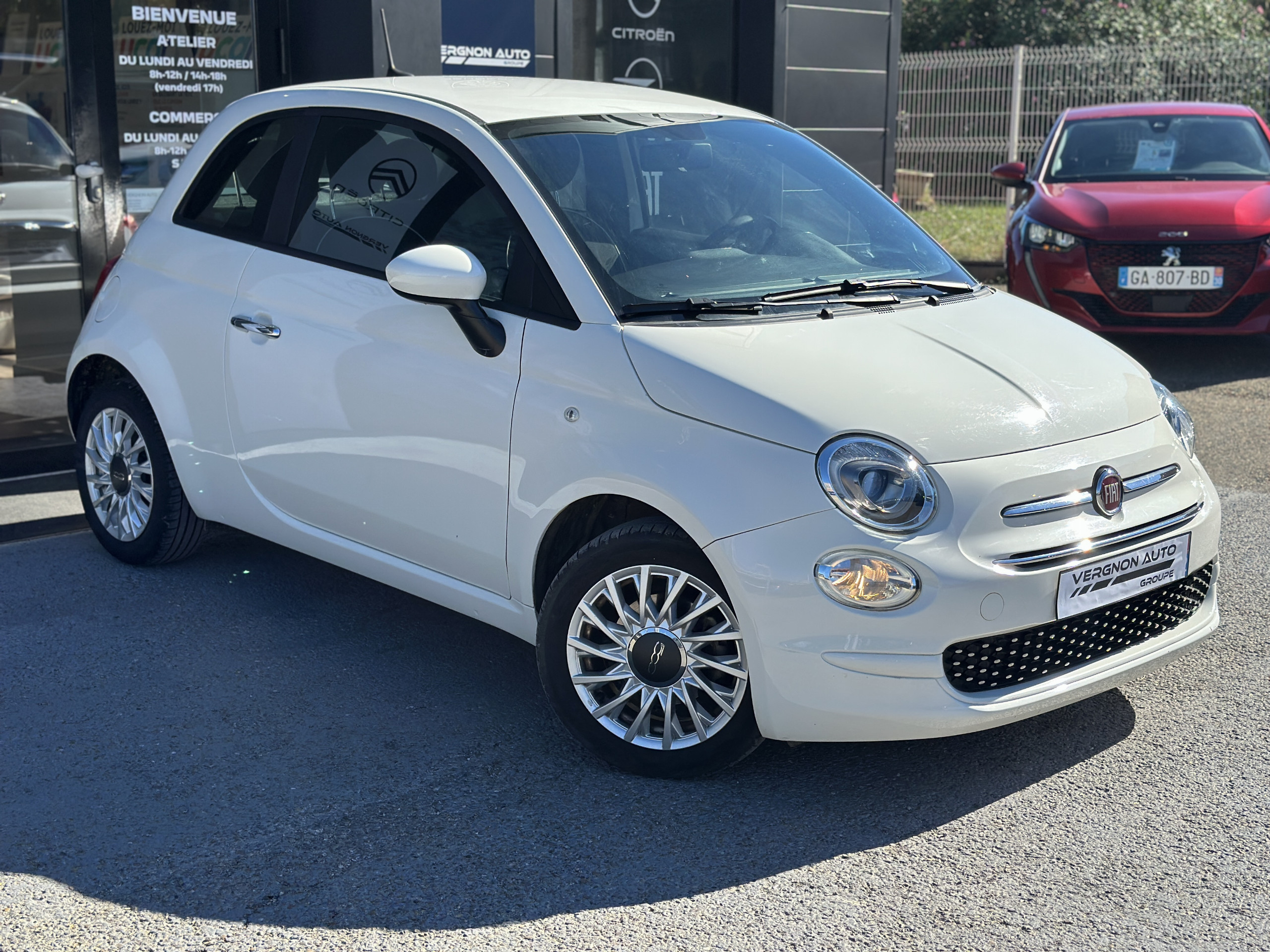 Fiat 500  II 1.0 70ch BSG Lounge groupe Vergnon