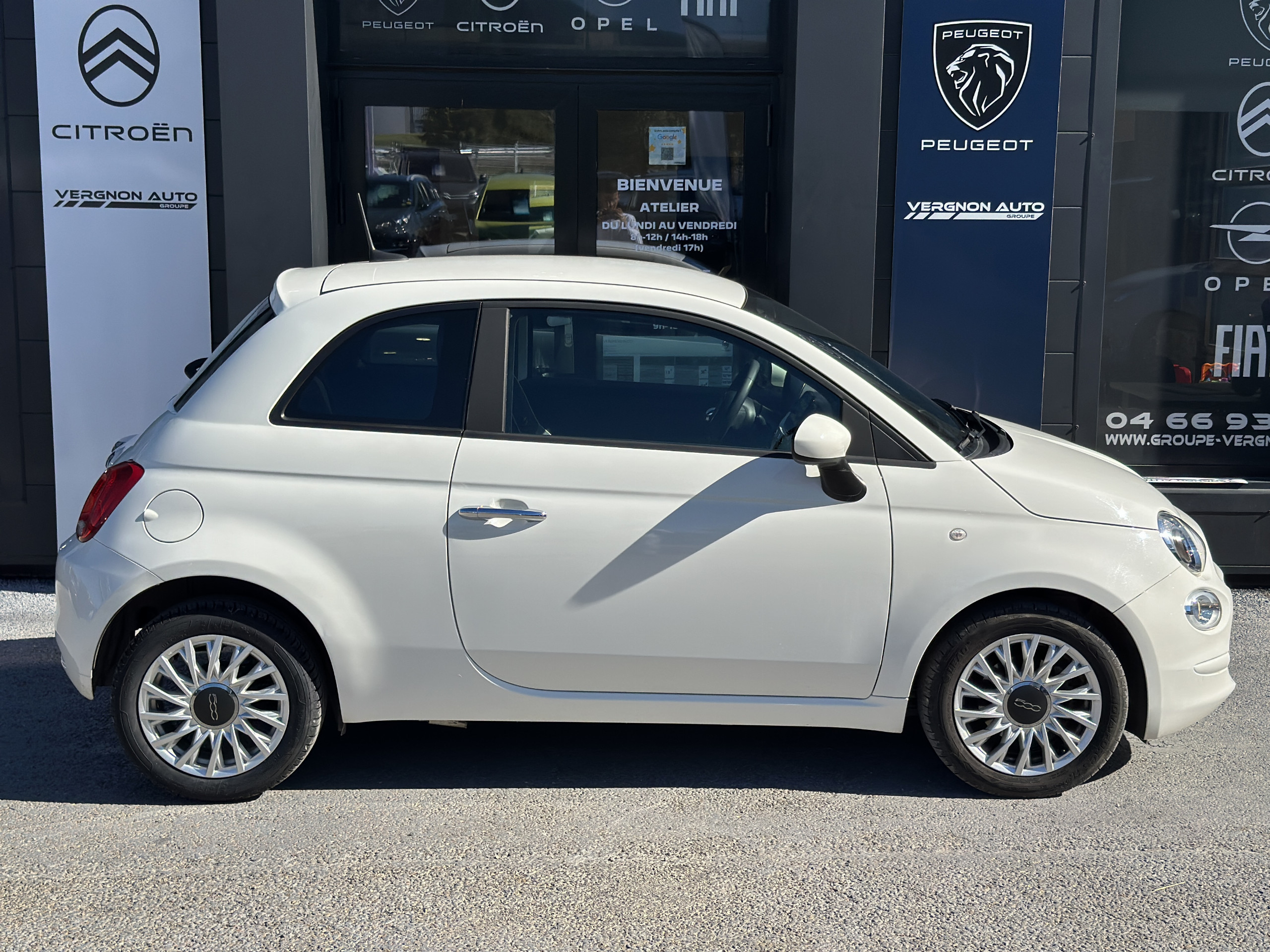 Fiat 500  II 1.0 70ch BSG Lounge groupe Vergnon
