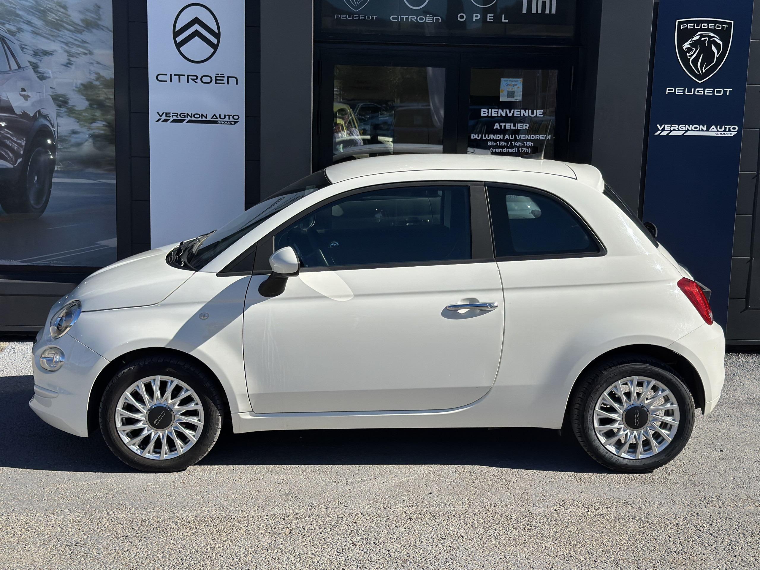 Fiat 500  II 1.0 70ch BSG Lounge groupe Vergnon
