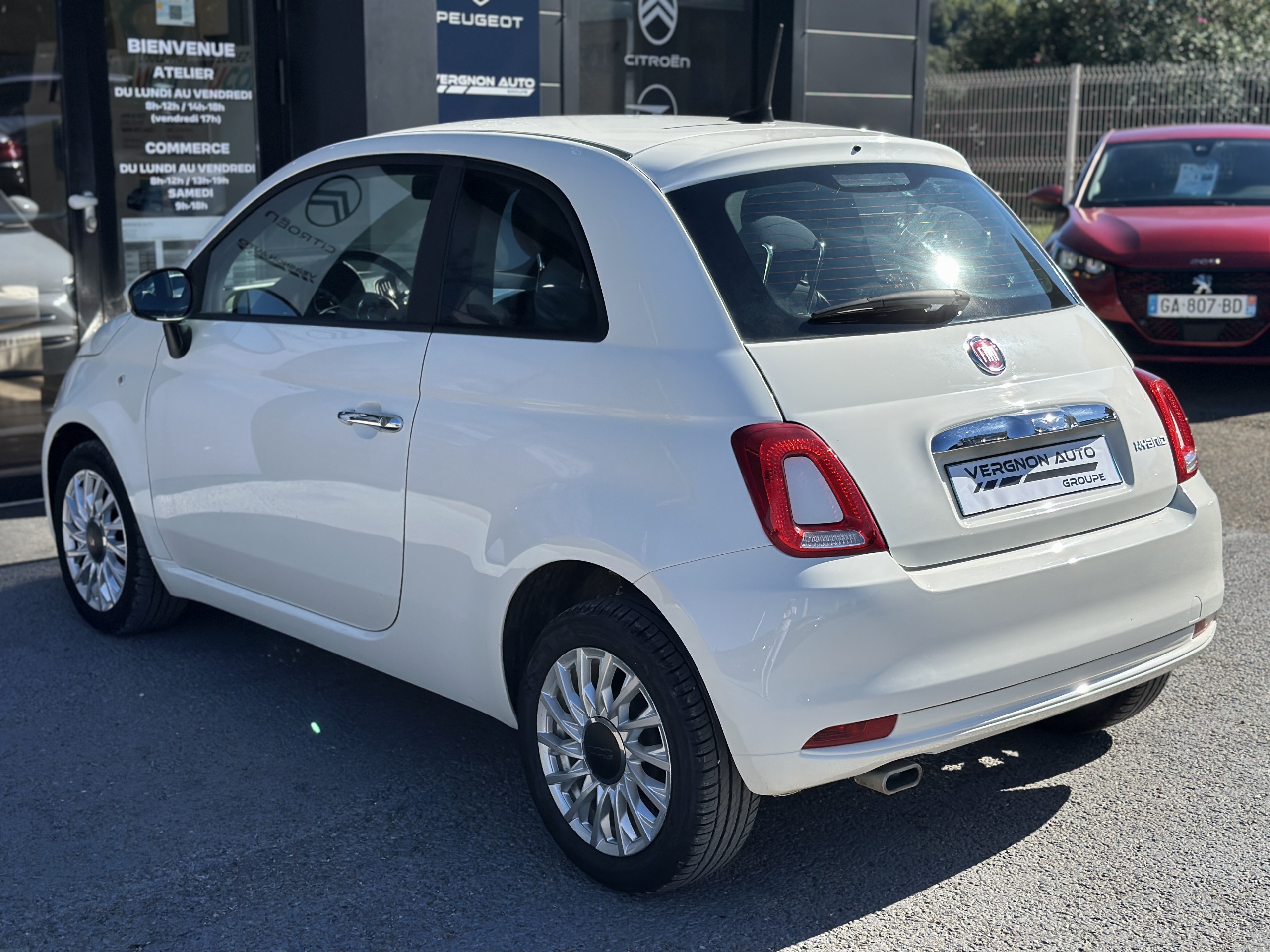 Fiat 500  II 1.0 70ch BSG Lounge groupe Vergnon