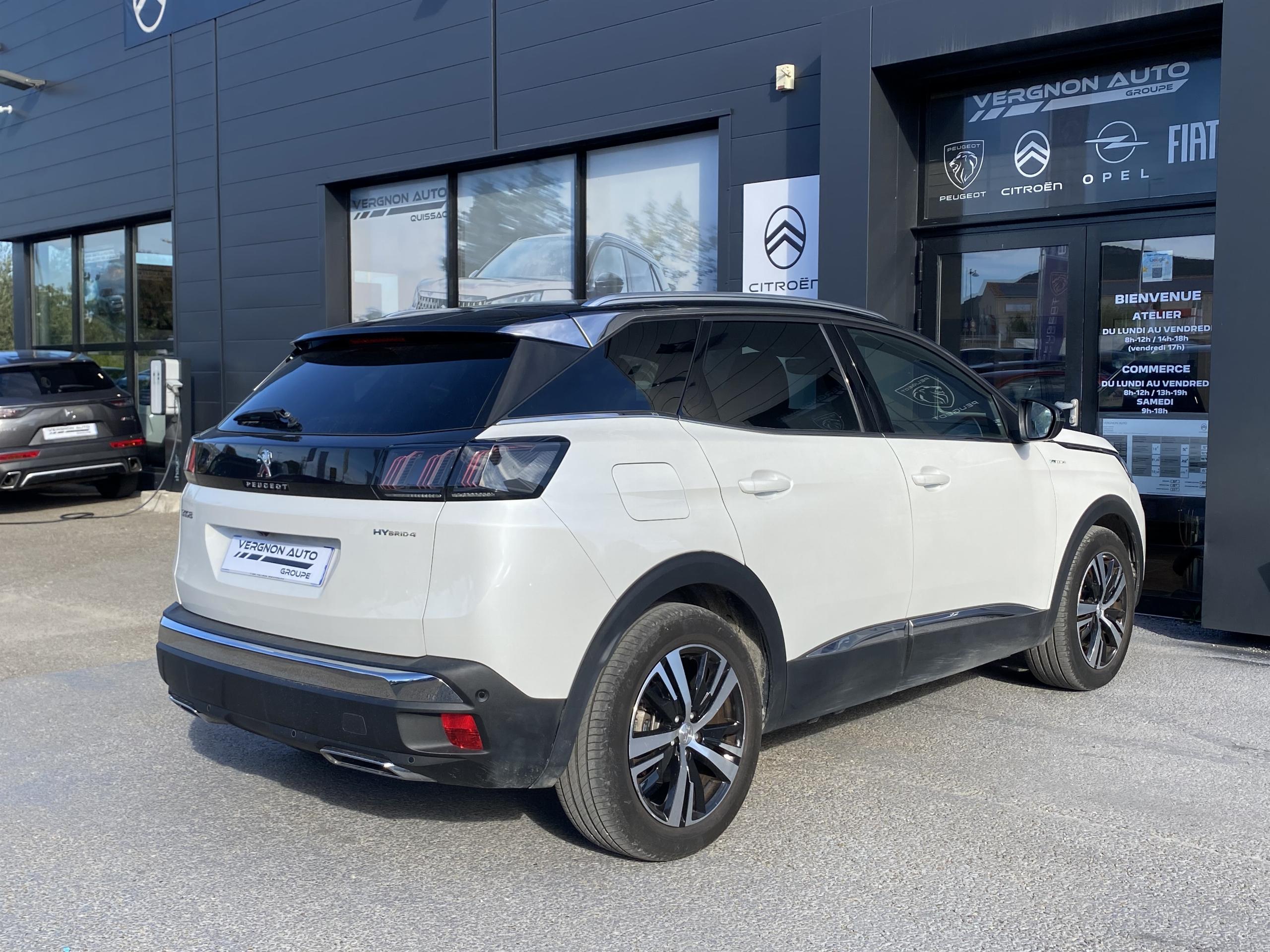 Peugeot 3008  II 1.6 HYBRID4 300 E-EAT8 GT groupe Vergnon