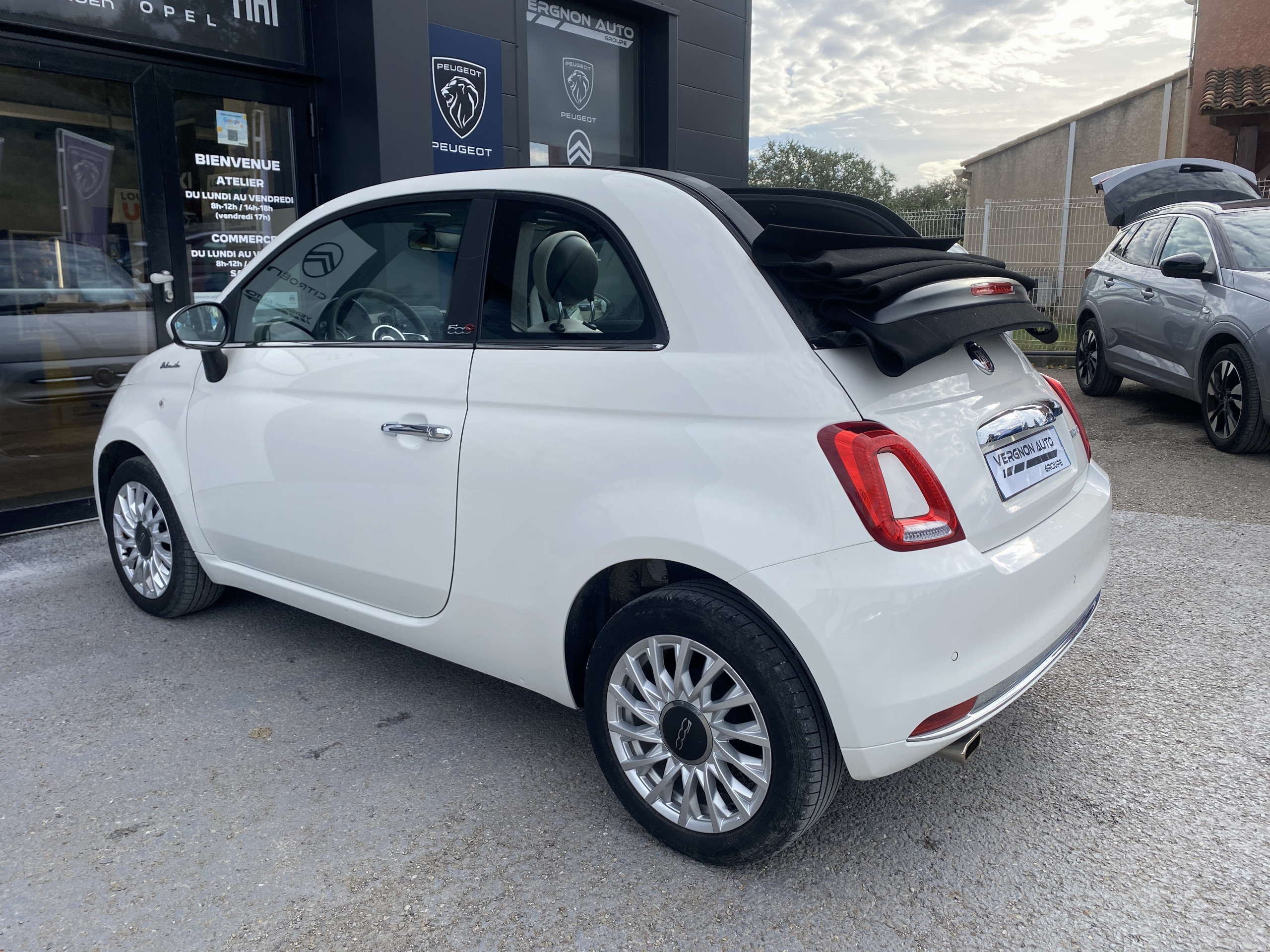 Fiat 500C  II Hybrid 1.0 BSG 70 ch Dolcevita groupe Vergnon
