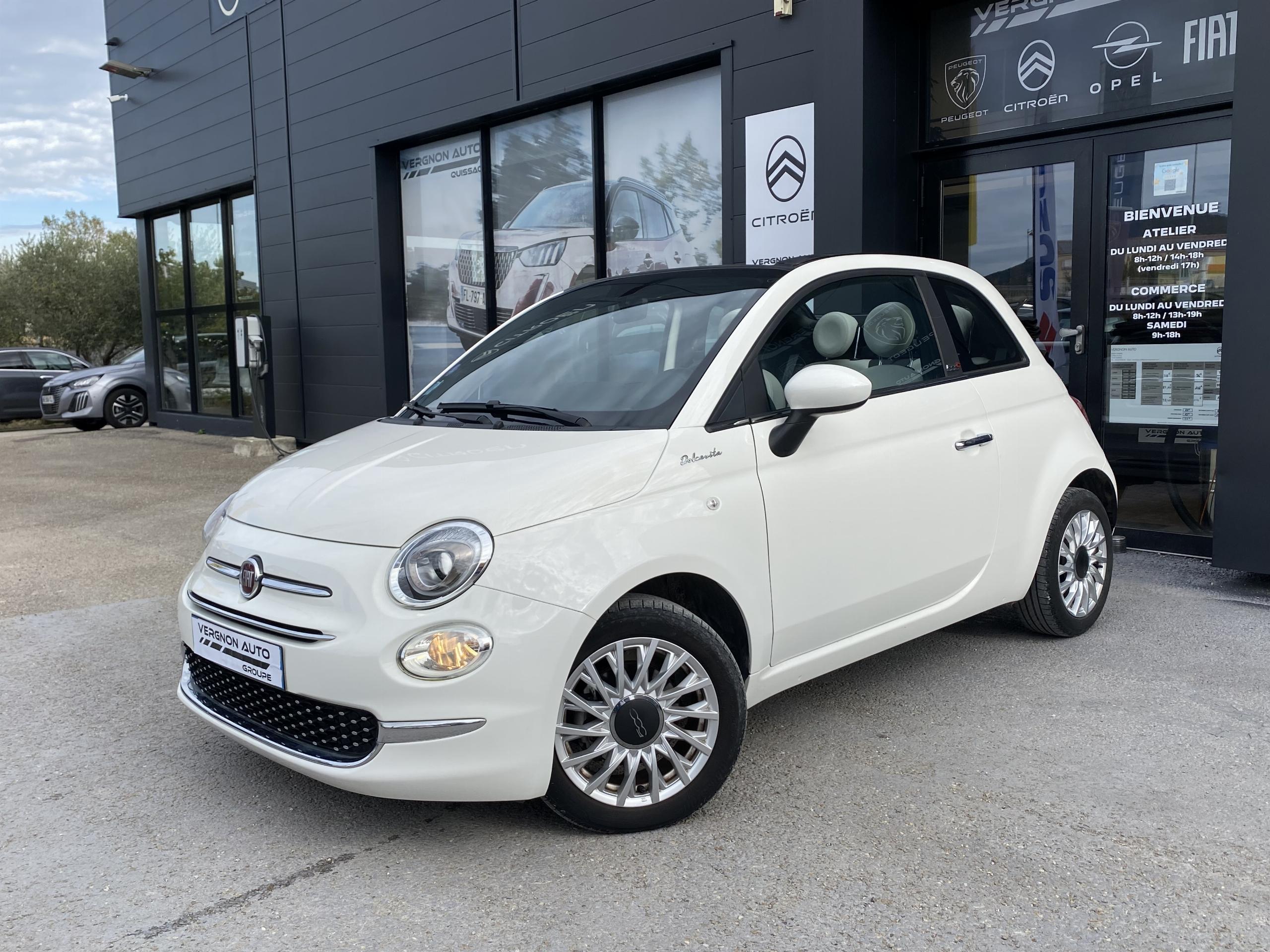 Fiat 500C  II Hybrid 1.0 BSG 70 ch Dolcevita groupe Vergnon