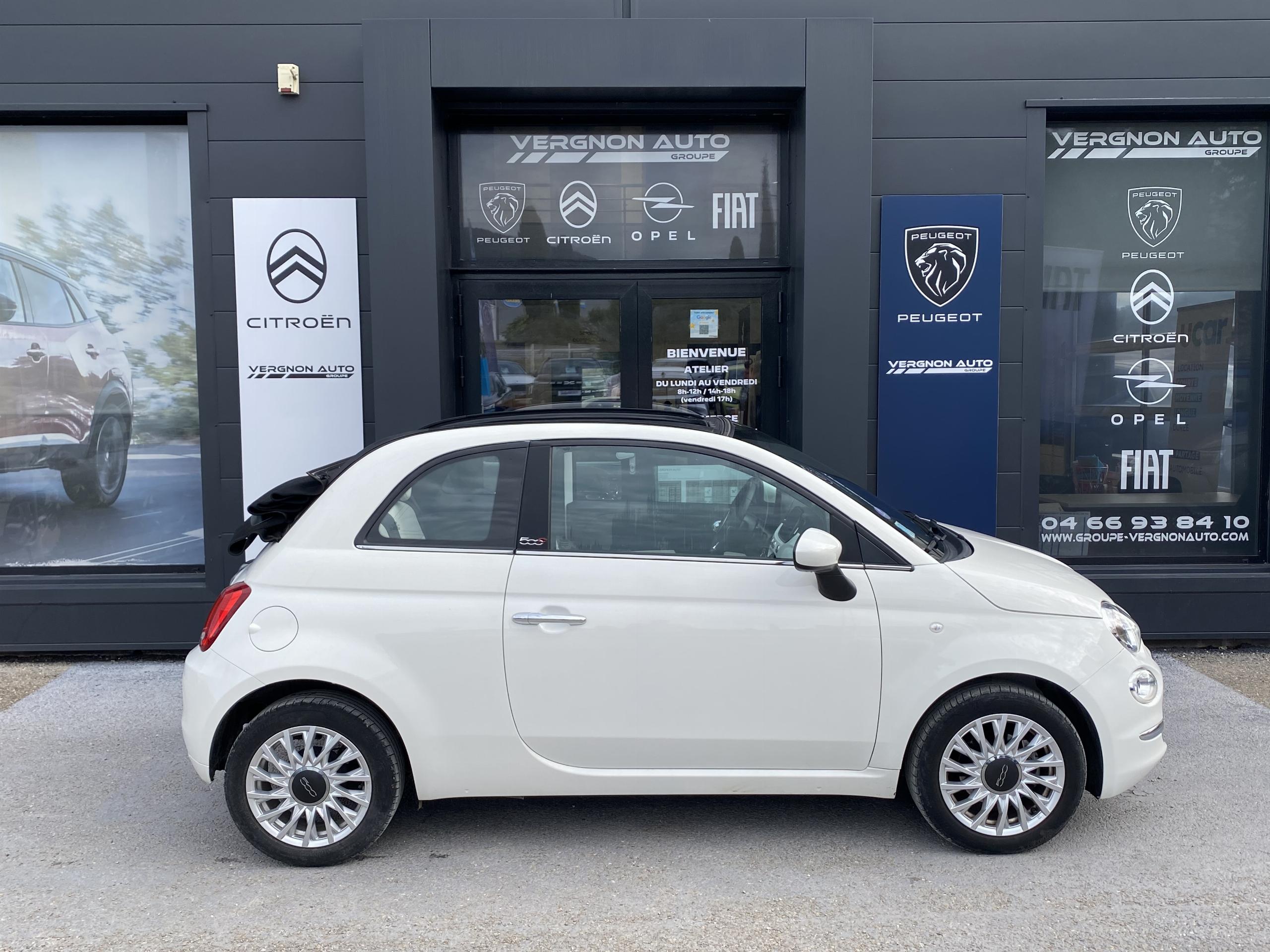 Fiat 500C  II Hybrid 1.0 BSG 70 ch Dolcevita groupe Vergnon