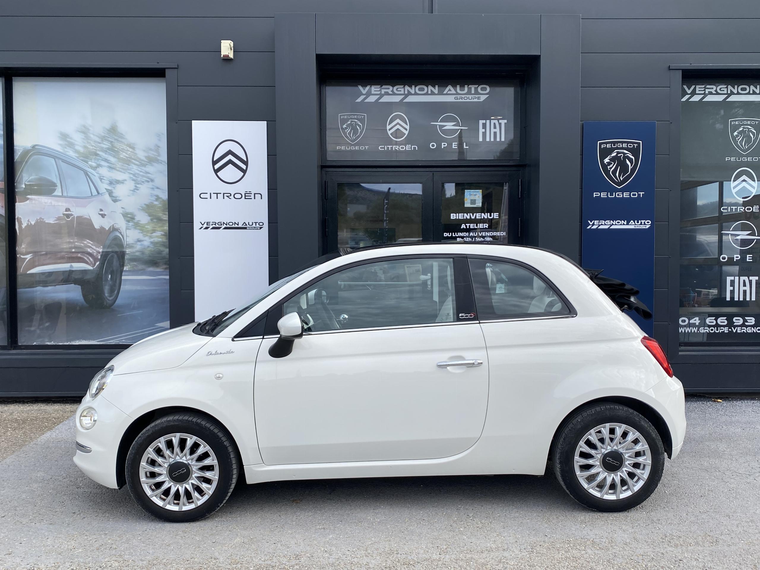Fiat 500C  II Hybrid 1.0 BSG 70 ch Dolcevita groupe Vergnon