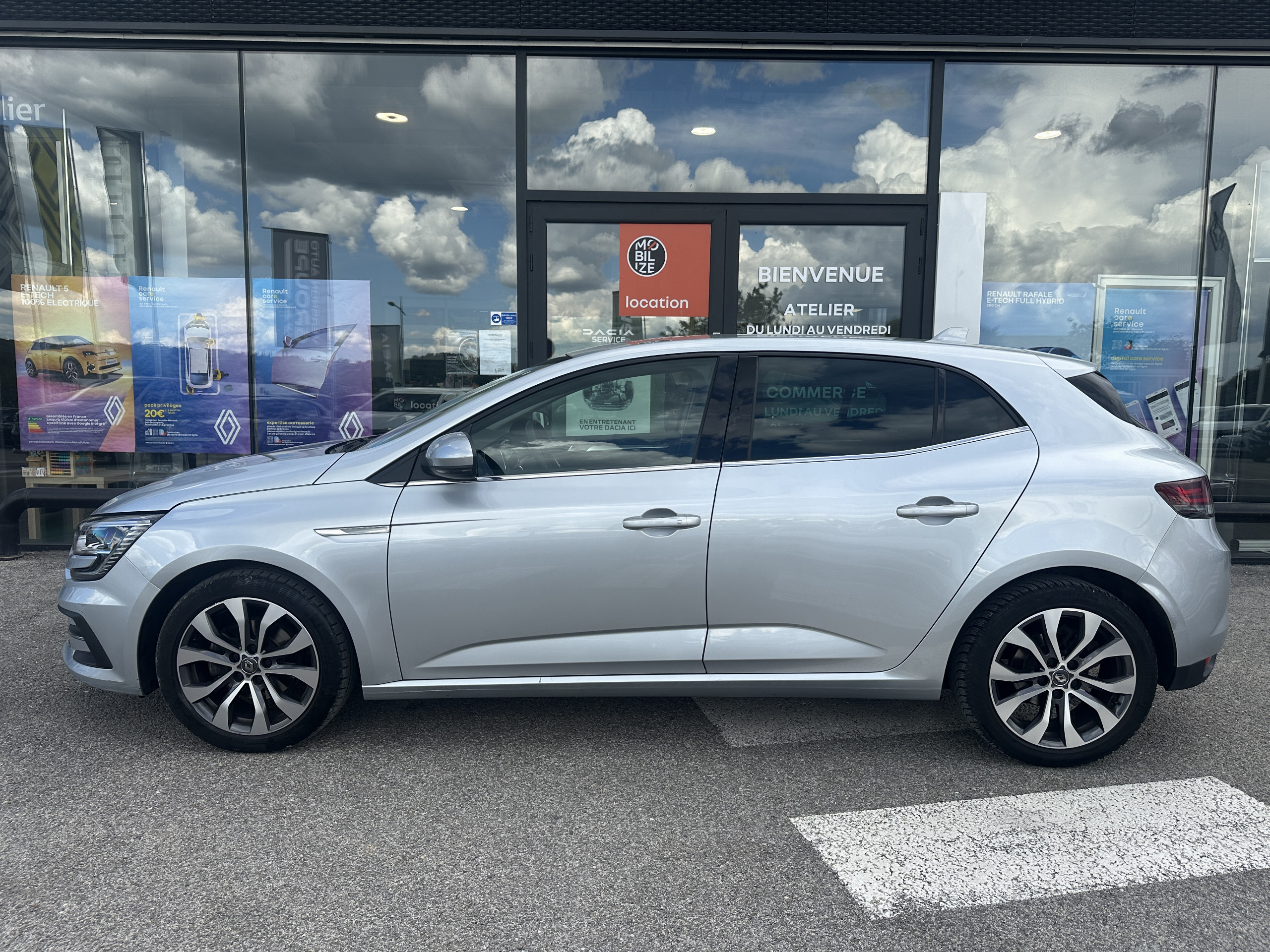 Renault Mégane Berline  IV techno TCe 140 EDC groupe Vergnon