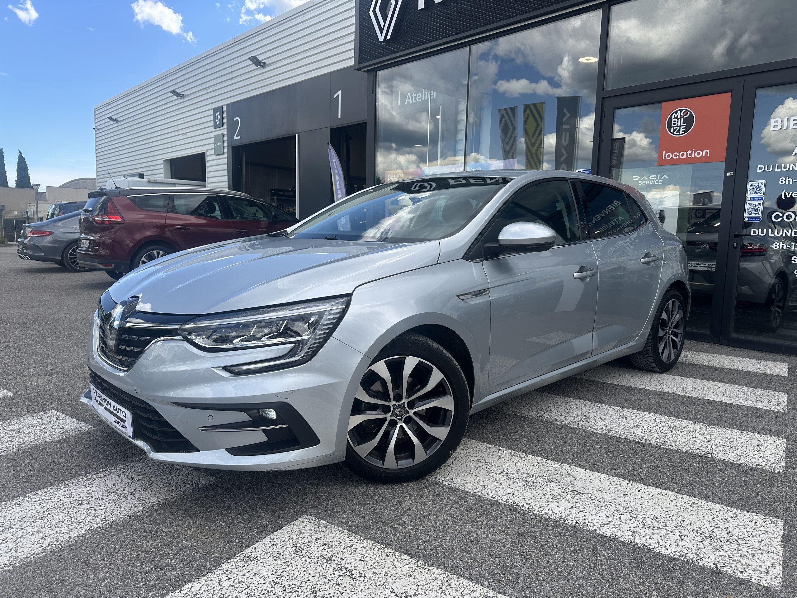 Renault Mégane Berline  IV techno TCe 140 EDC groupe Vergnon