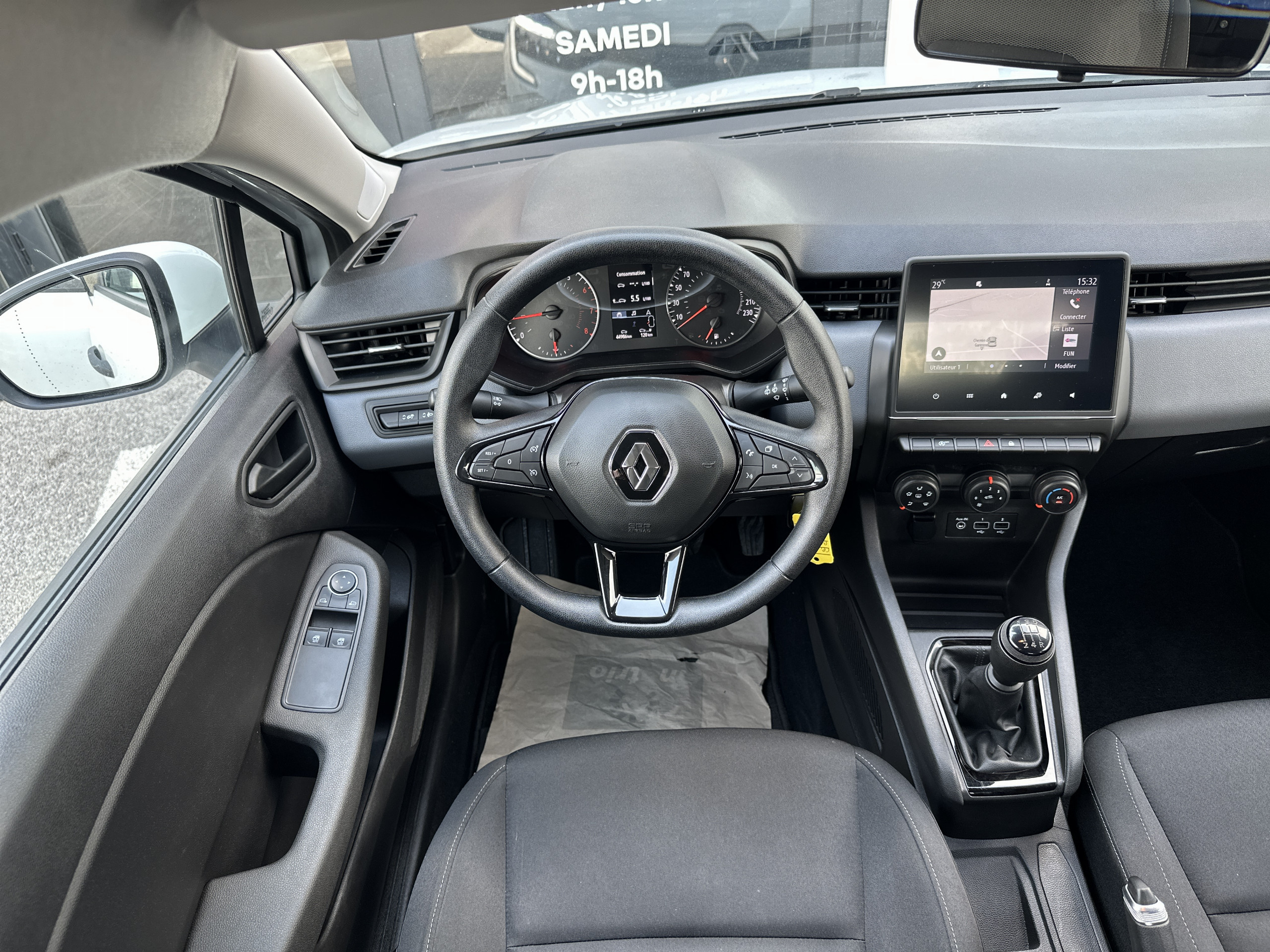 Renault Clio Société  V Air Nav SCe 65 groupe Vergnon