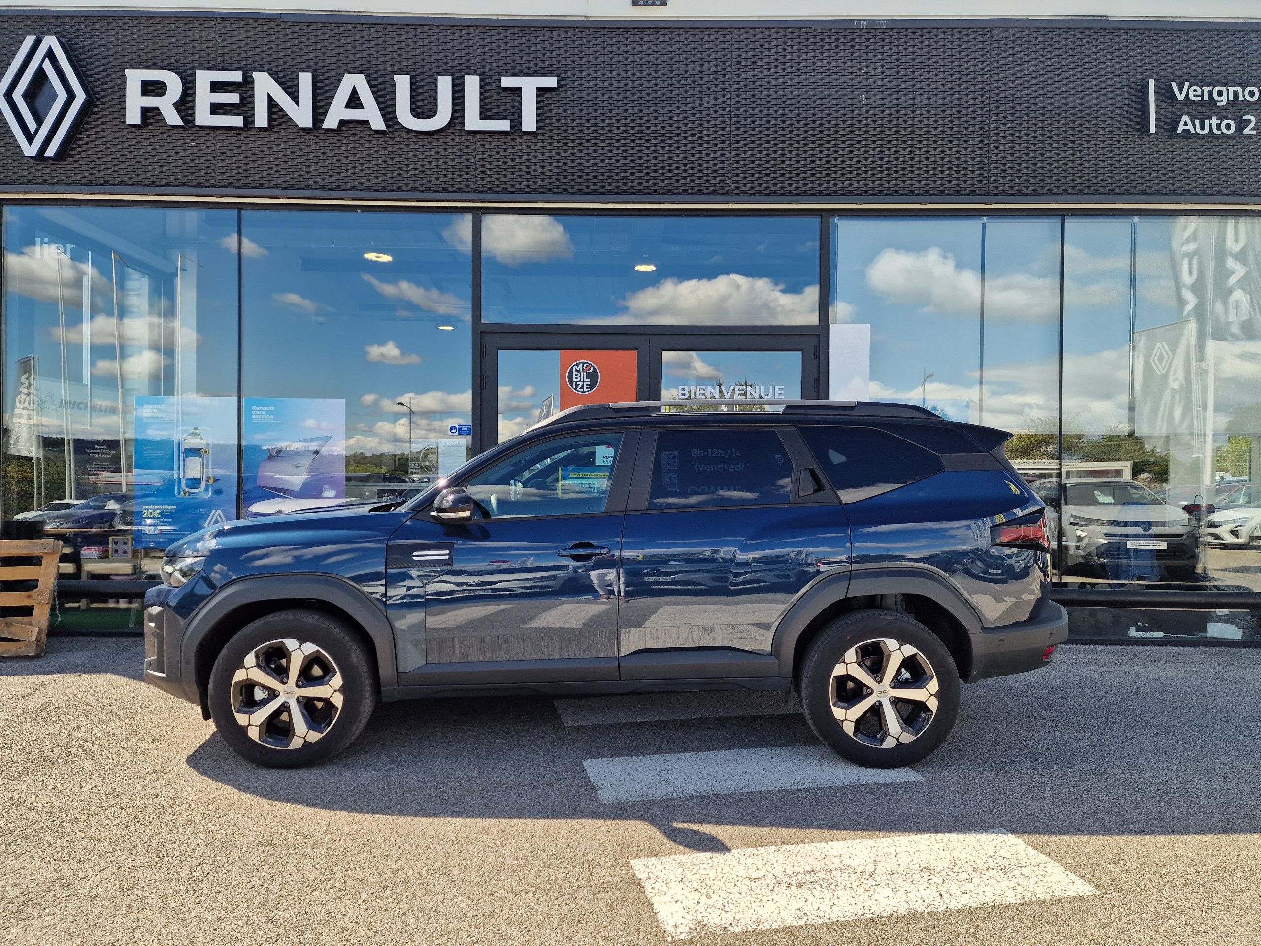 Dacia Bigster journey hybrid 155 groupe Vergnon