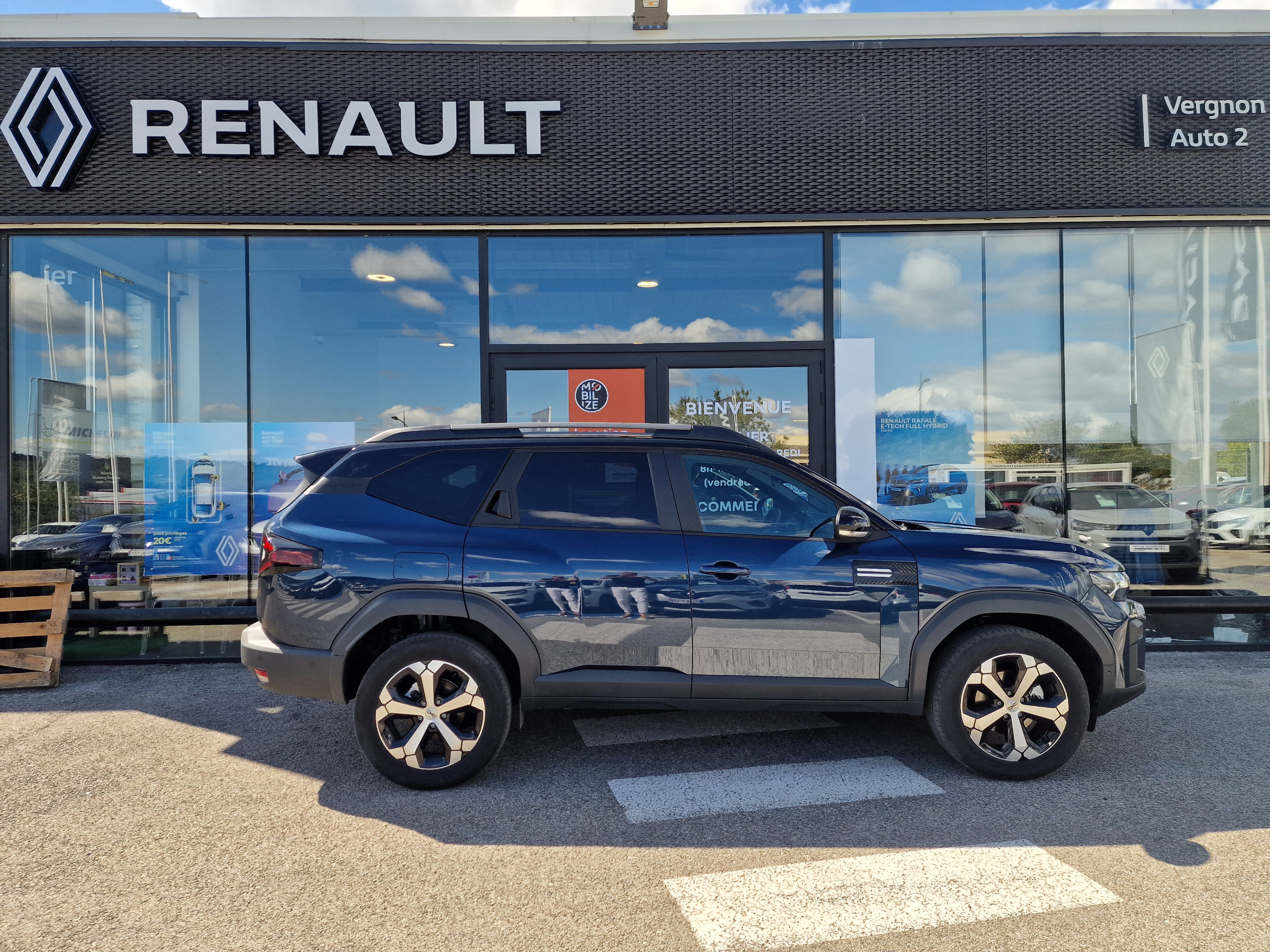 Dacia Bigster journey hybrid 155 groupe Vergnon