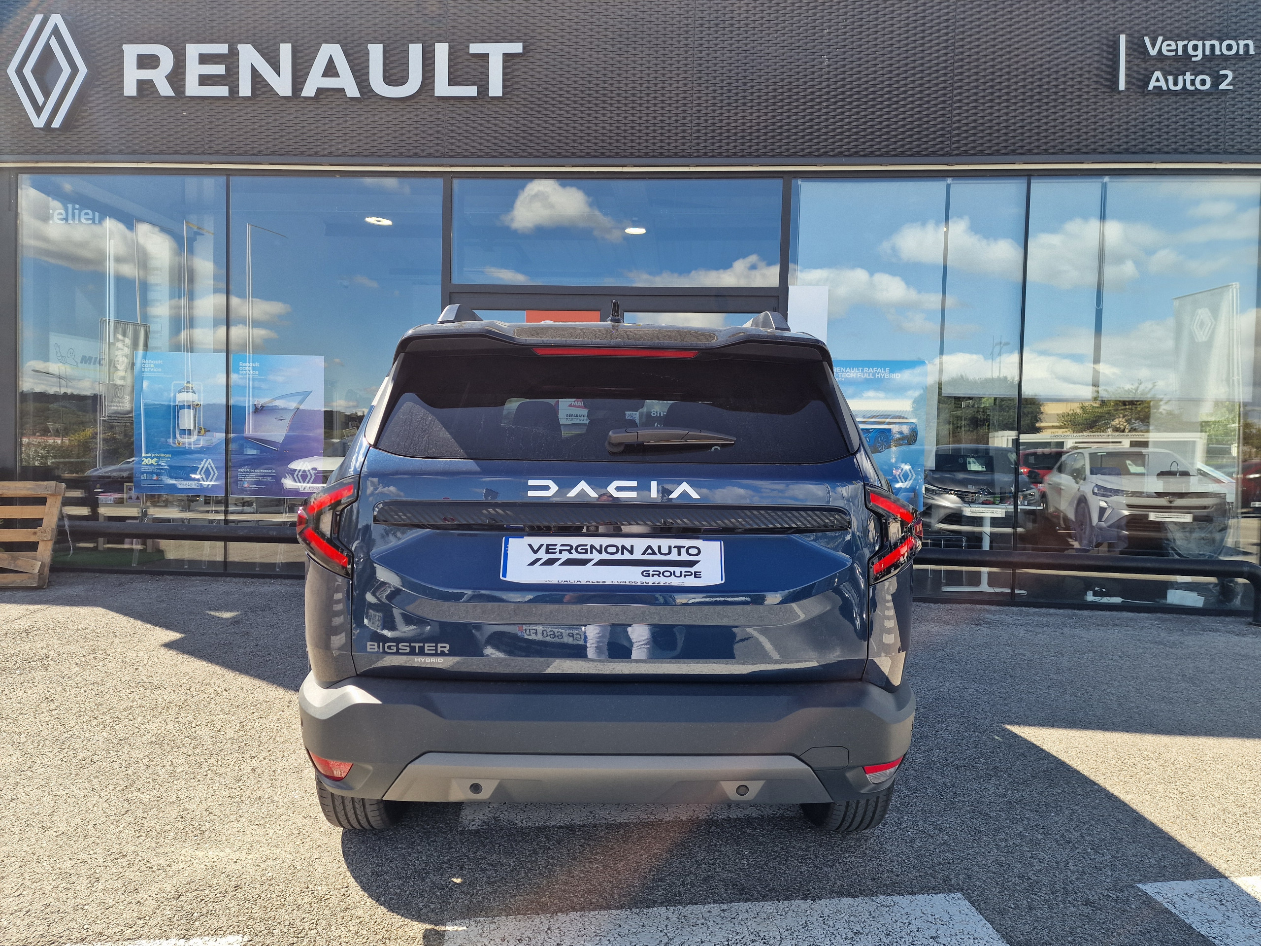 Dacia Bigster journey hybrid 155 groupe Vergnon