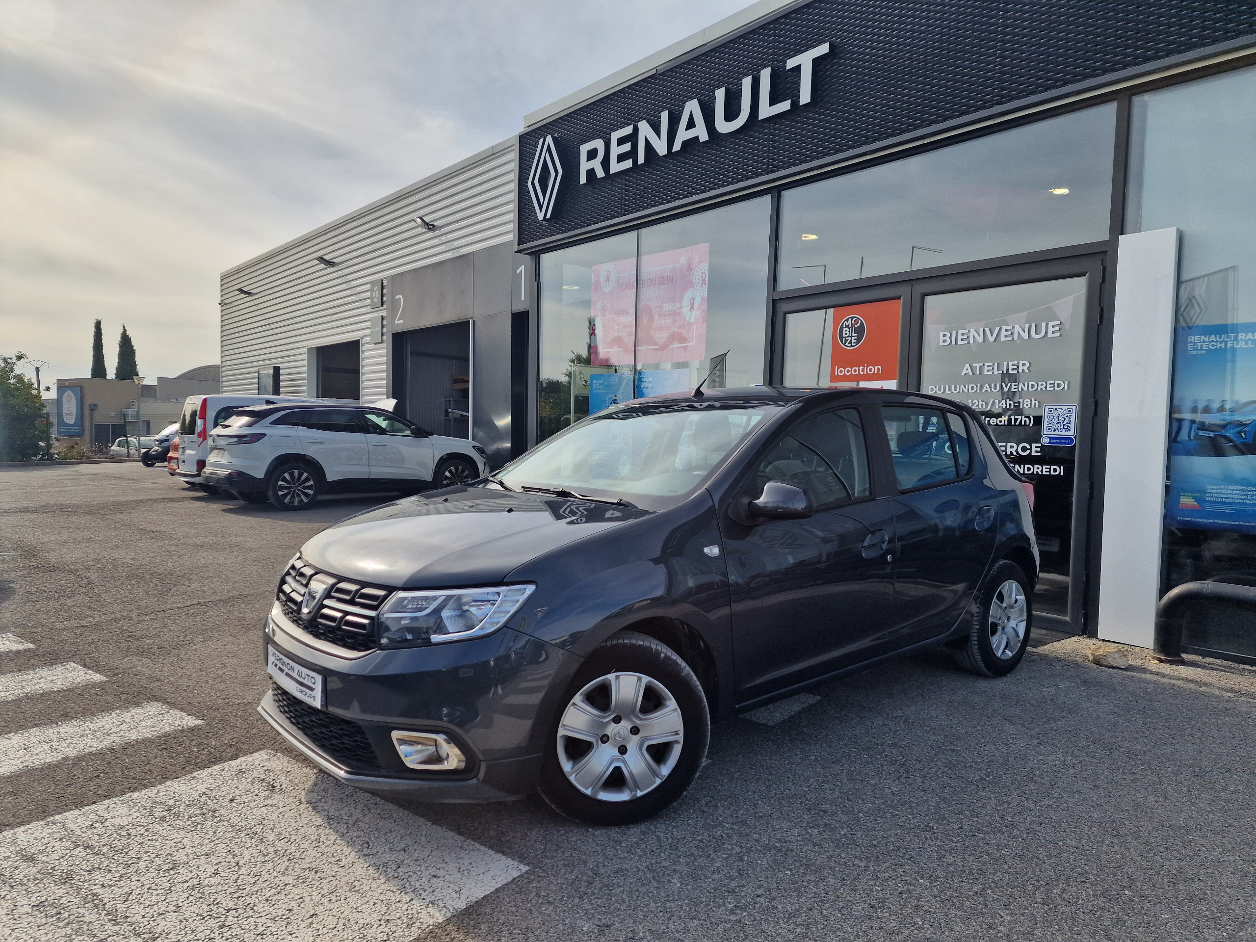 Dacia Sandero  II City+ ECO-G 100 groupe Vergnon