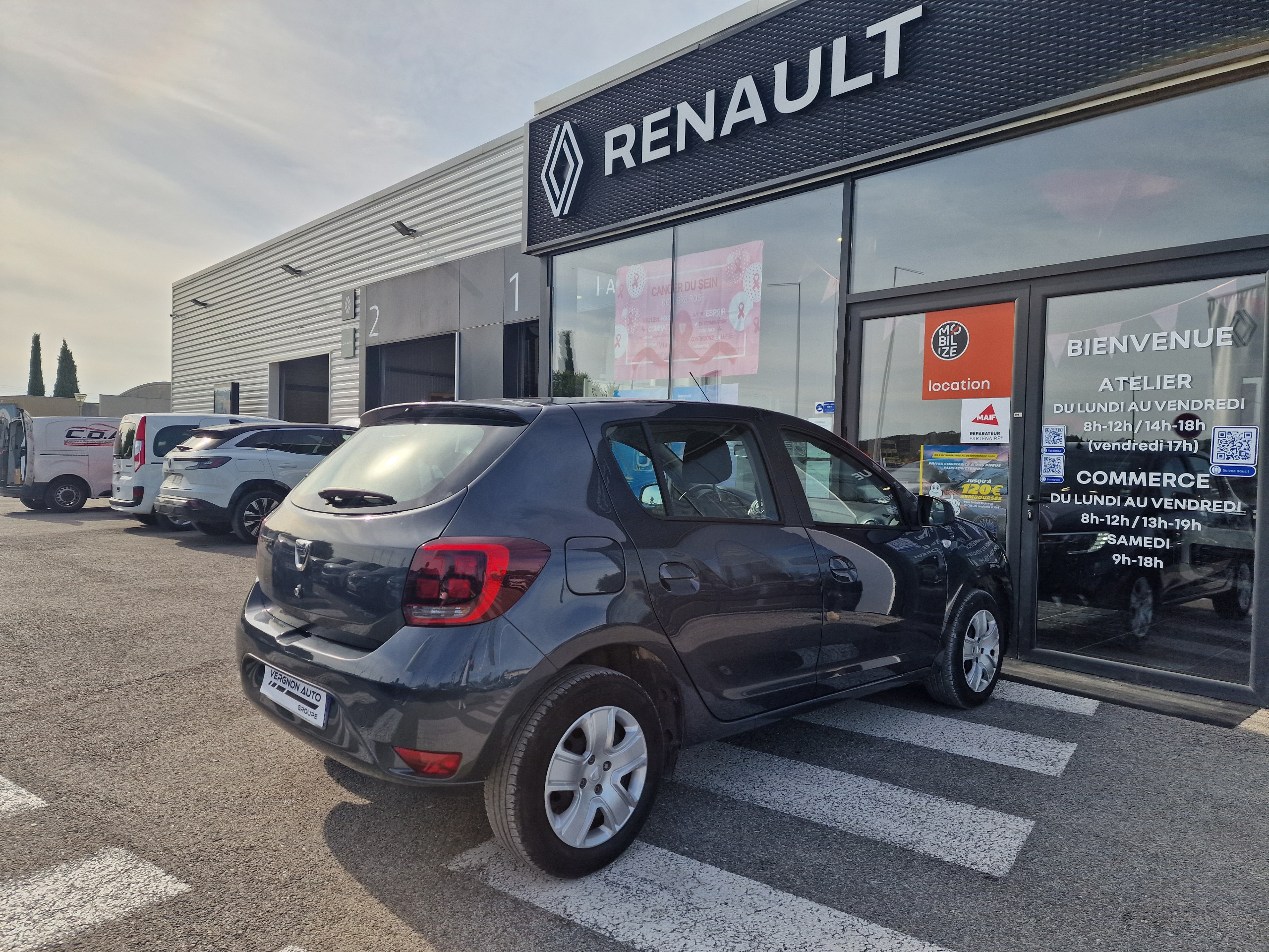 Dacia Sandero  II City+ ECO-G 100 groupe Vergnon