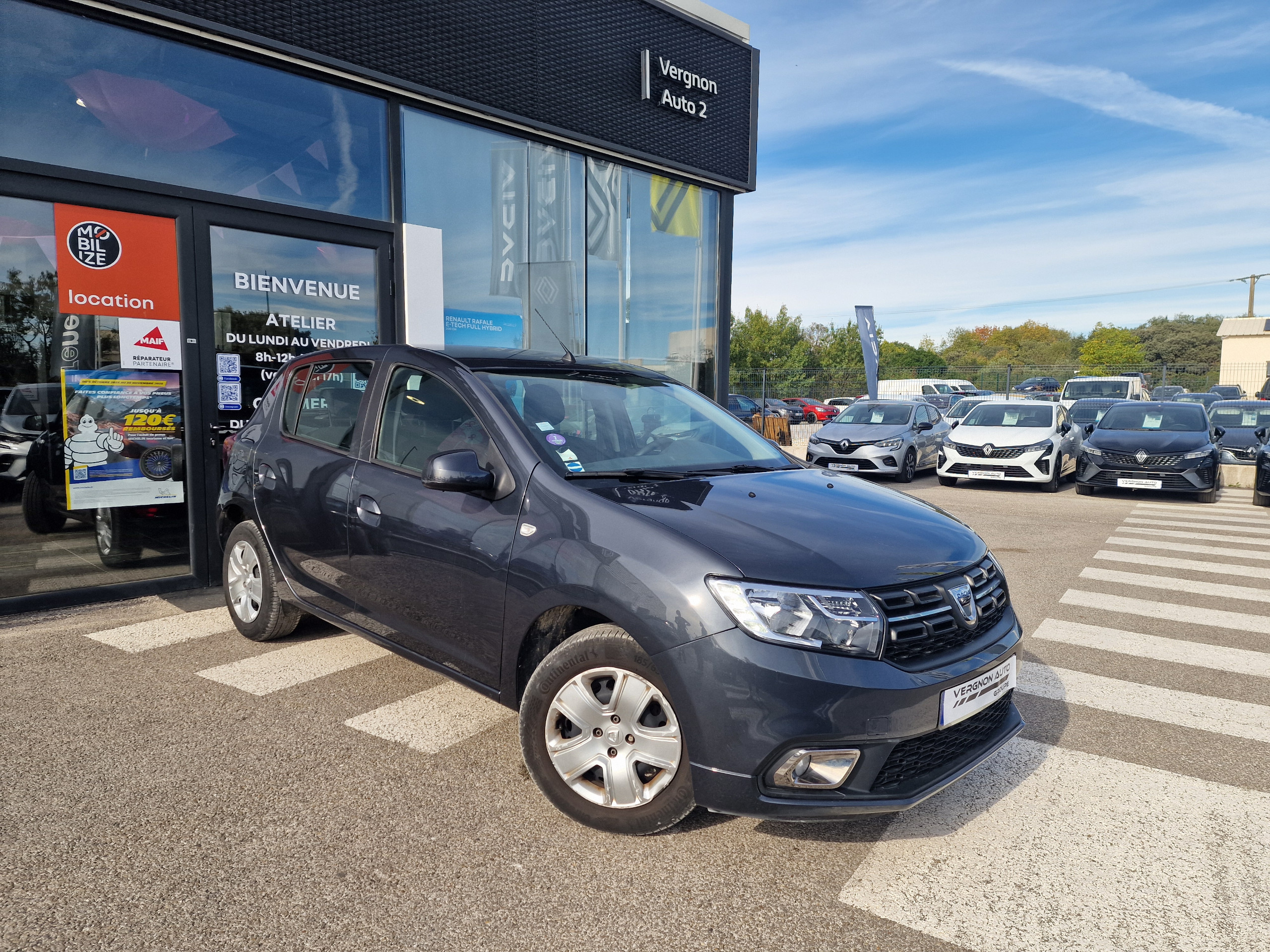Dacia Sandero  II City+ ECO-G 100 groupe Vergnon
