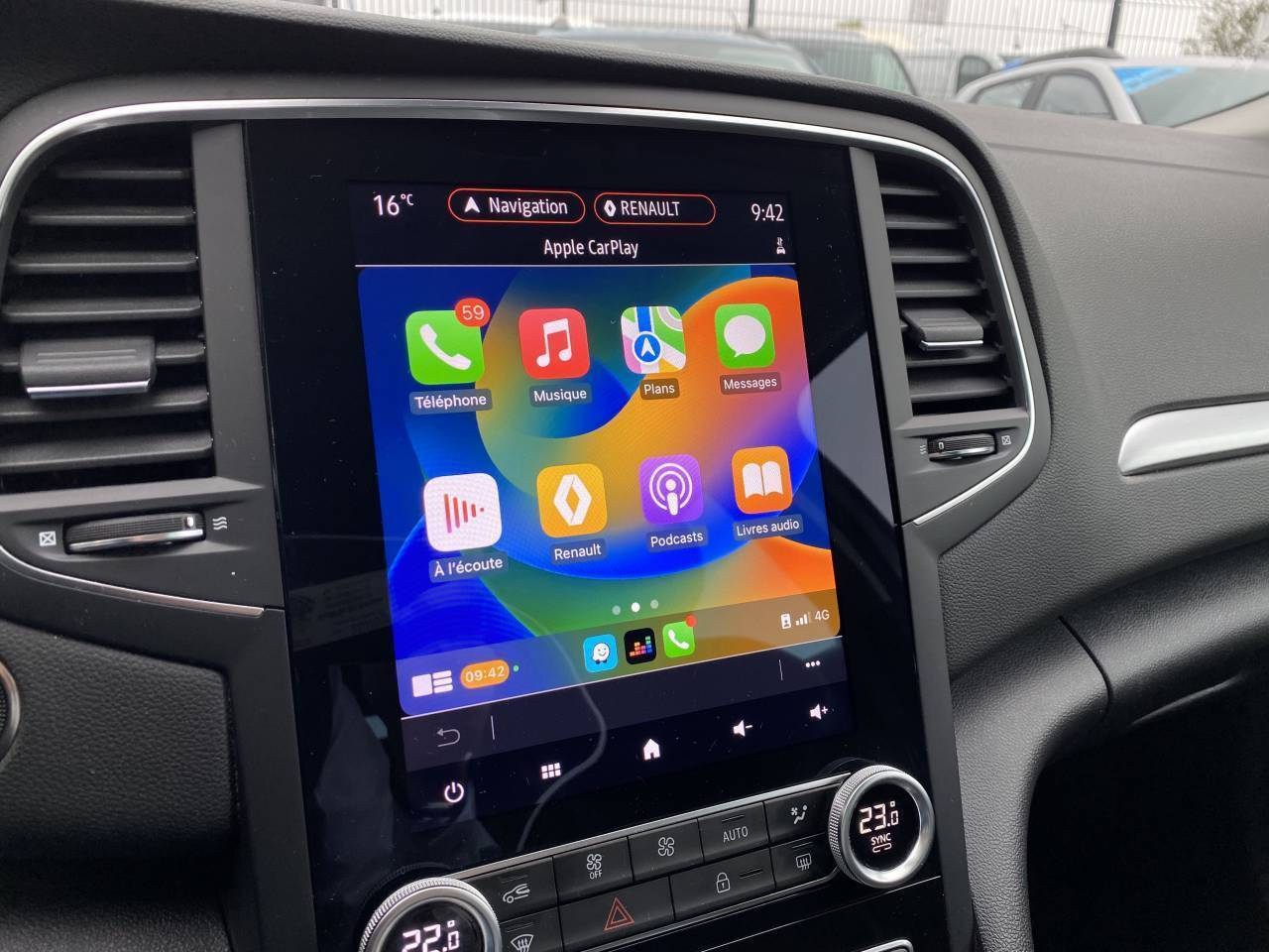 Renault Mégane Berline  IV Intens E-Tech hybride rech 160 -21N groupe Vergnon