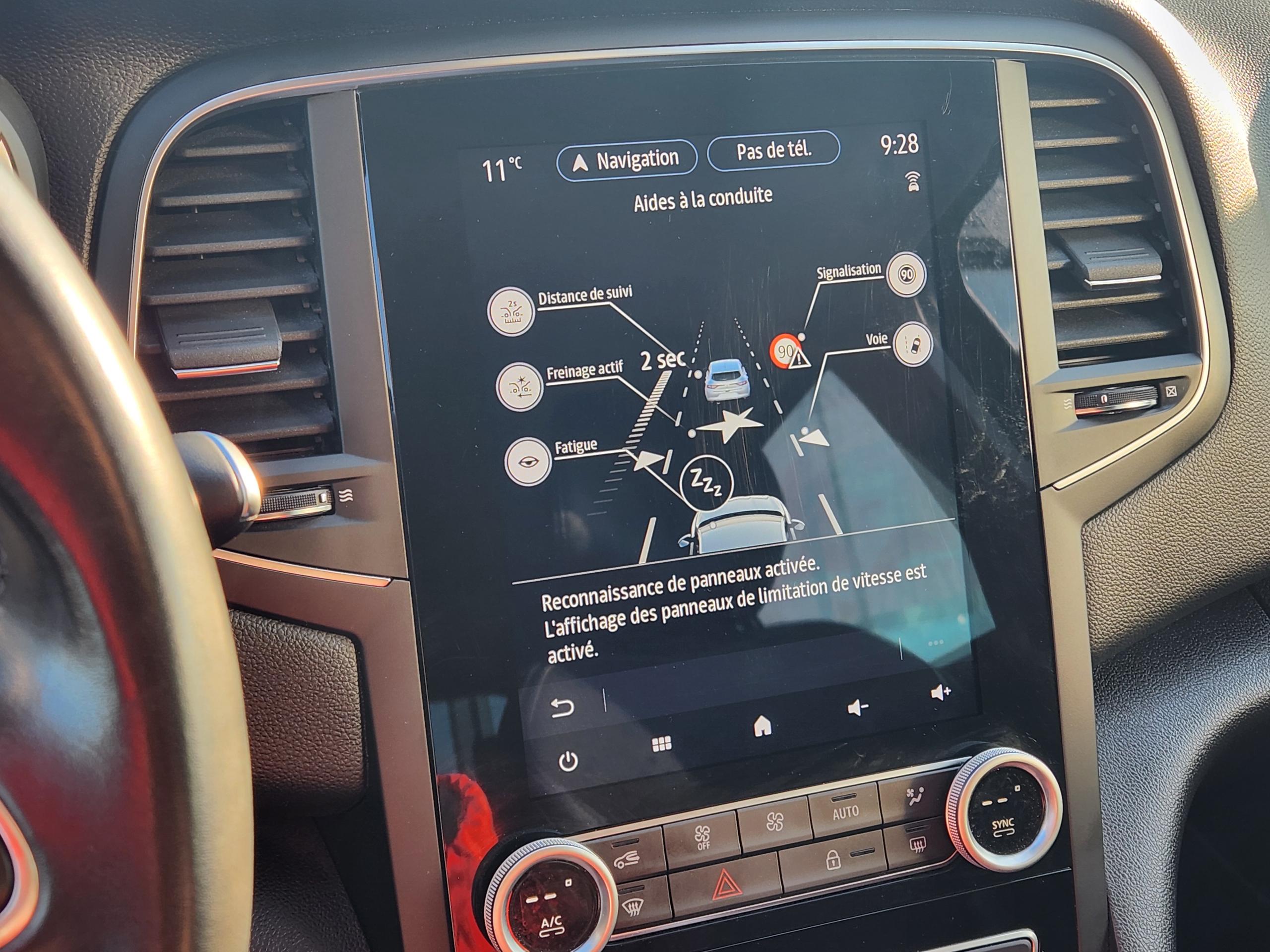 Renault Mégane Berline  IV Intens E-Tech hybride rech 160 -21N groupe Vergnon