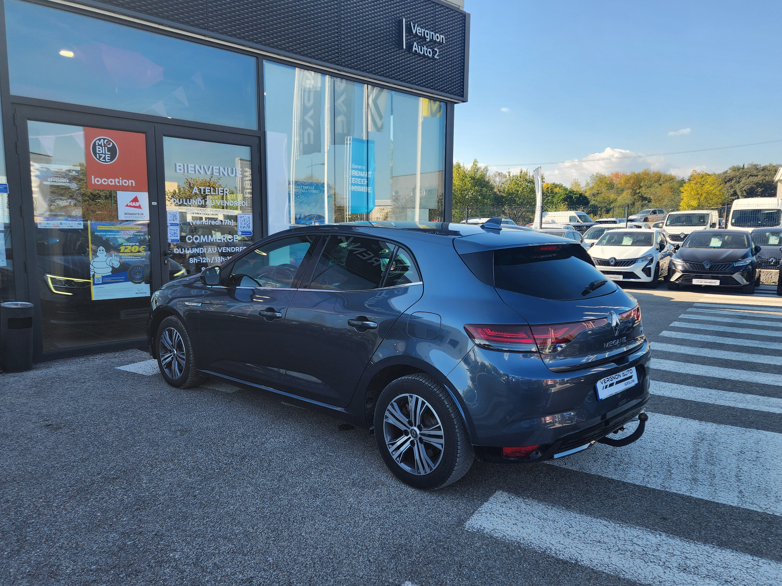 Renault Mégane Berline  IV Intens E-Tech hybride rech 160 -21N groupe Vergnon