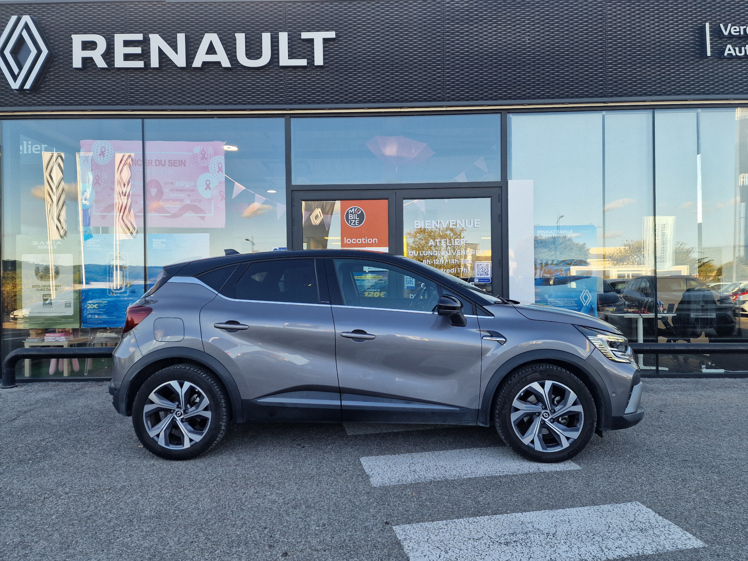 Renault Captur  II R.S. Line E-Tech hybride recha 160 - 21 groupe Vergnon