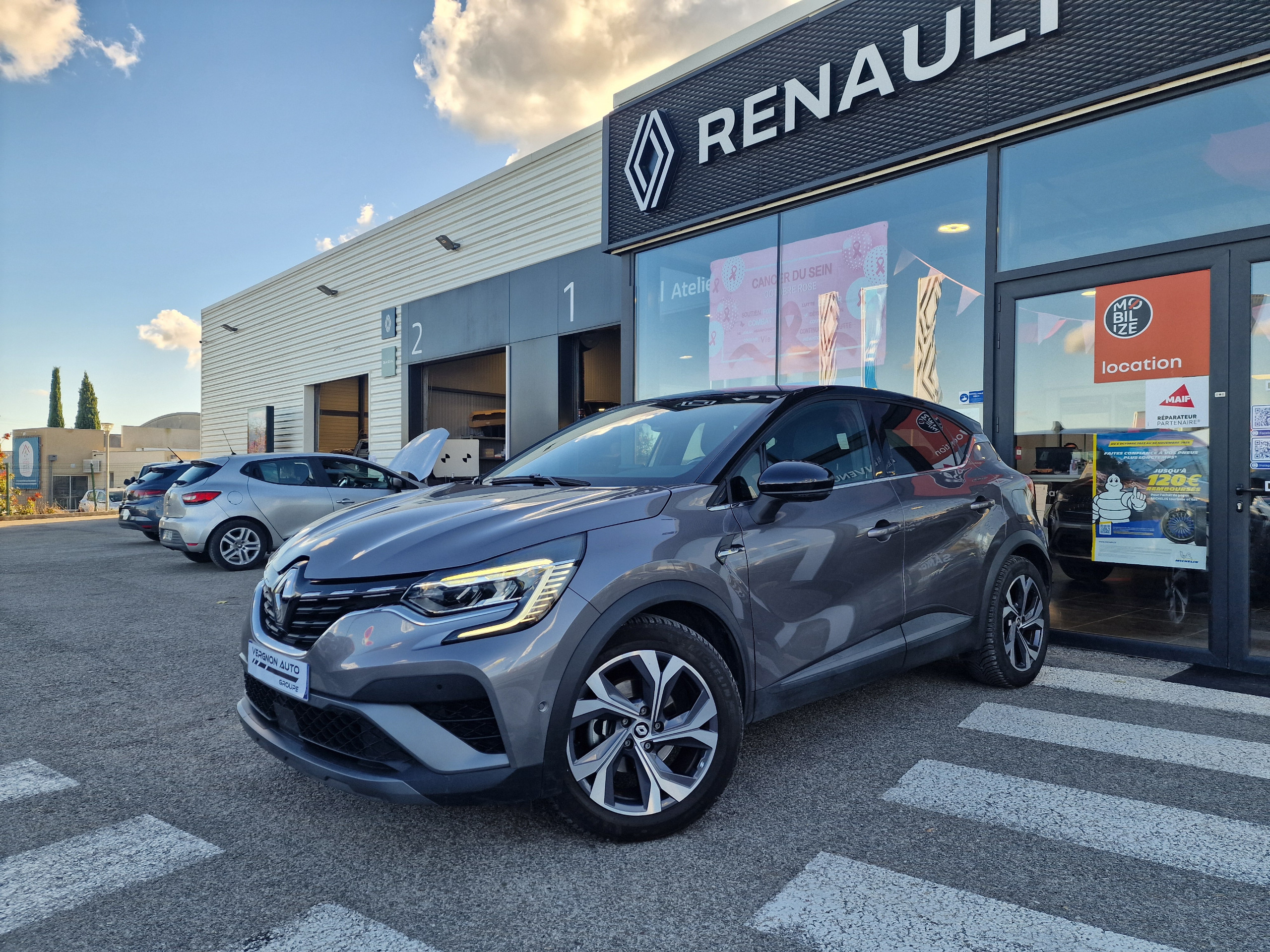 Renault Captur  II R.S. Line E-Tech hybride recha 160 - 21 groupe Vergnon