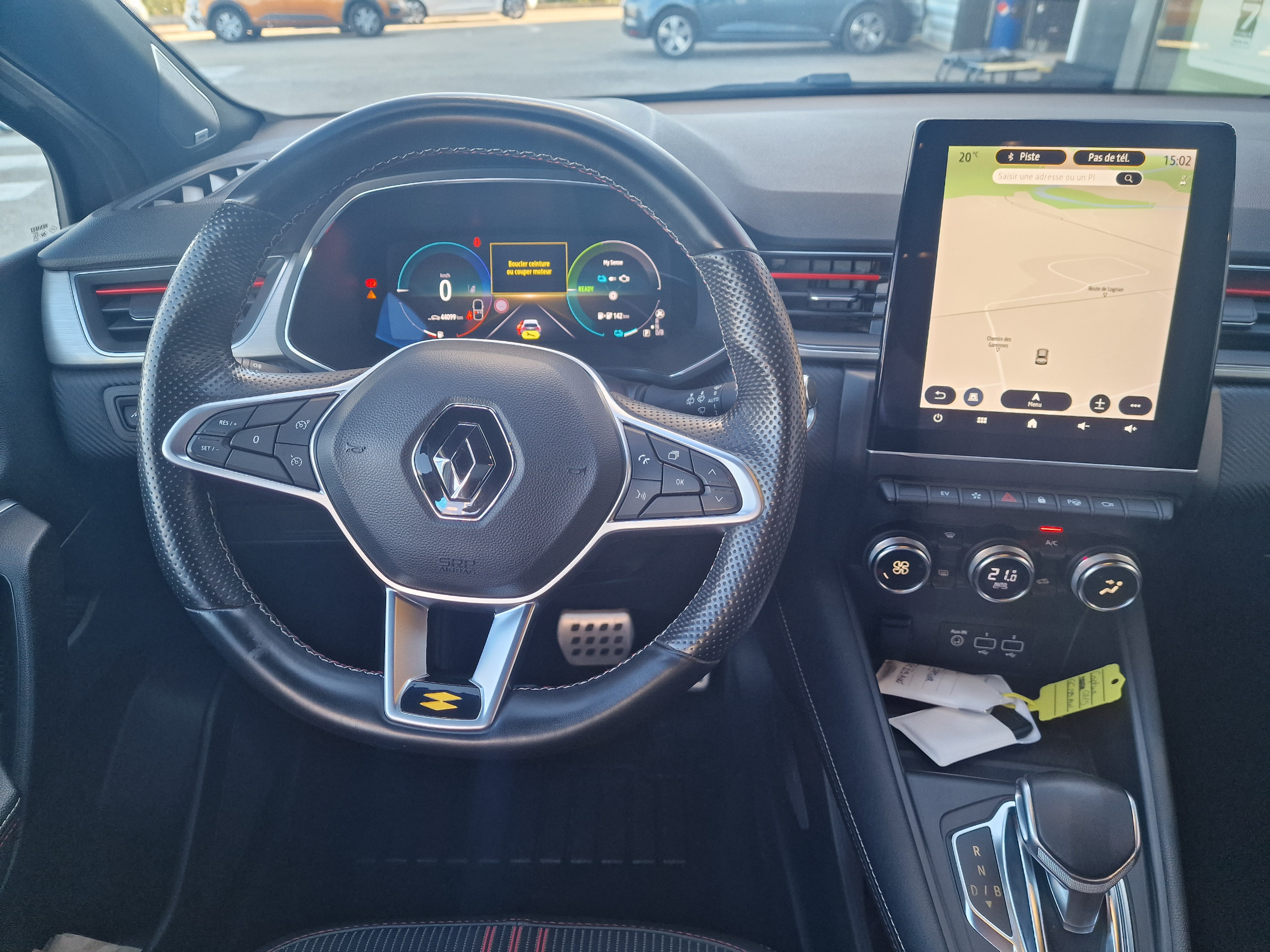 Renault Captur  II R.S. Line E-Tech hybride recha 160 - 21 groupe Vergnon