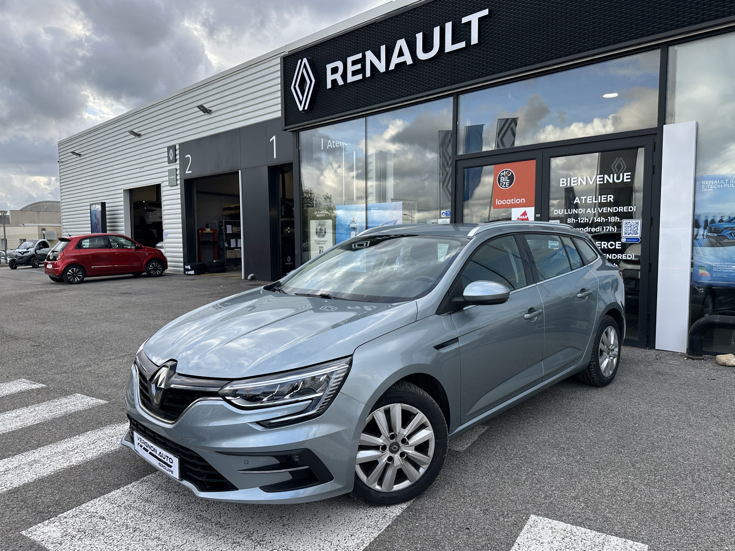 Renault Mégane Estate  IV Business Blue dCi 115 EDC -21N groupe Vergnon
