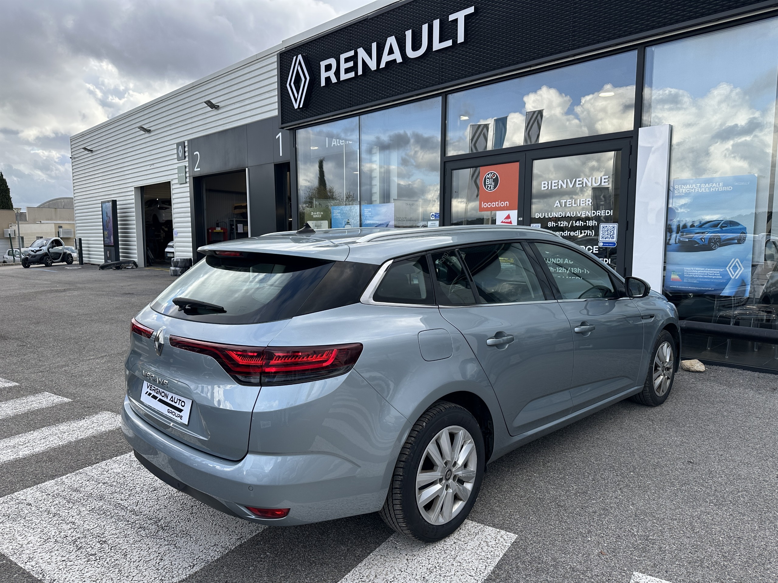 Renault Mégane Estate  IV Business Blue dCi 115 EDC -21N groupe Vergnon