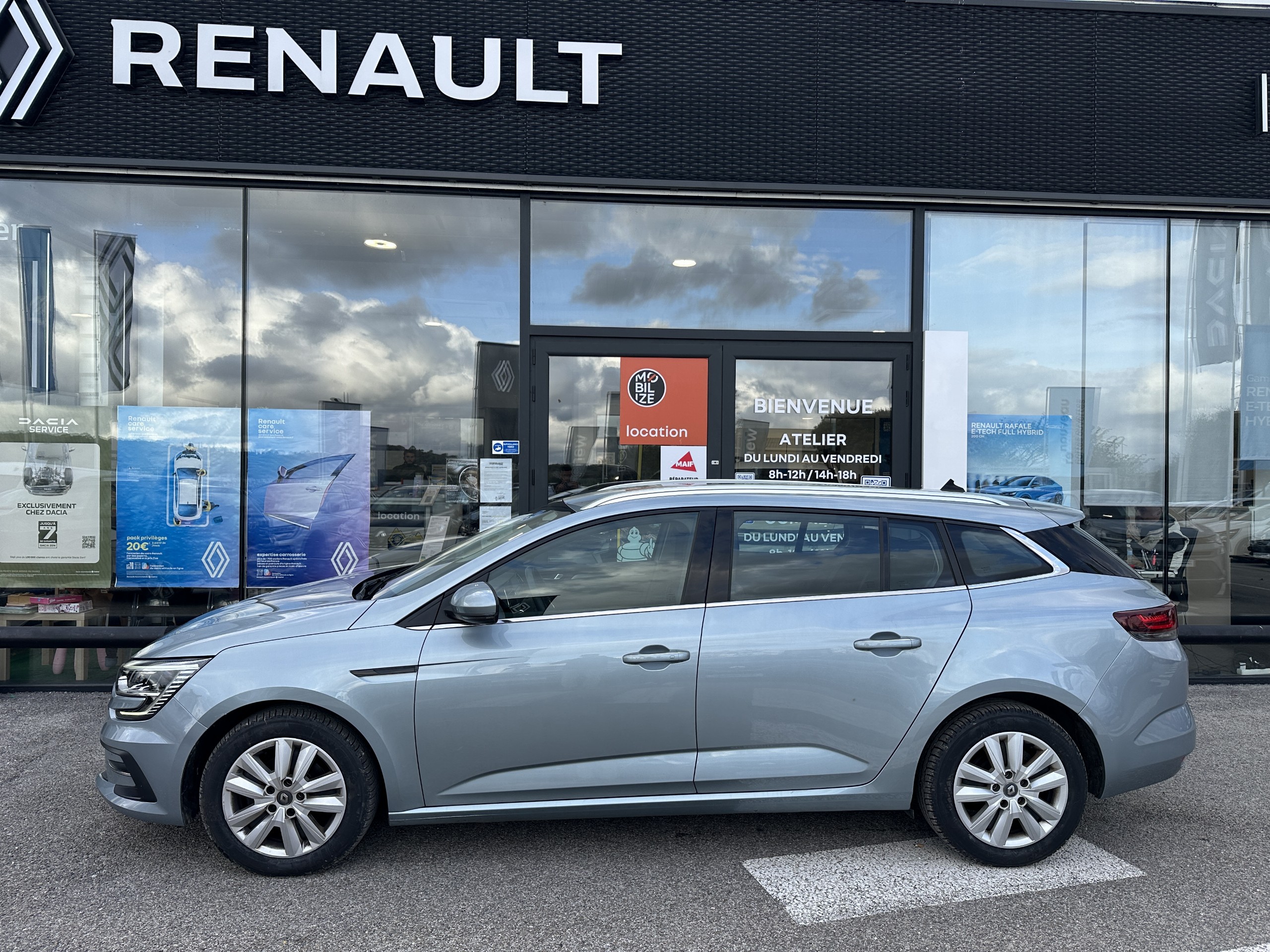 Renault Mégane Estate  IV Business Blue dCi 115 EDC -21N groupe Vergnon
