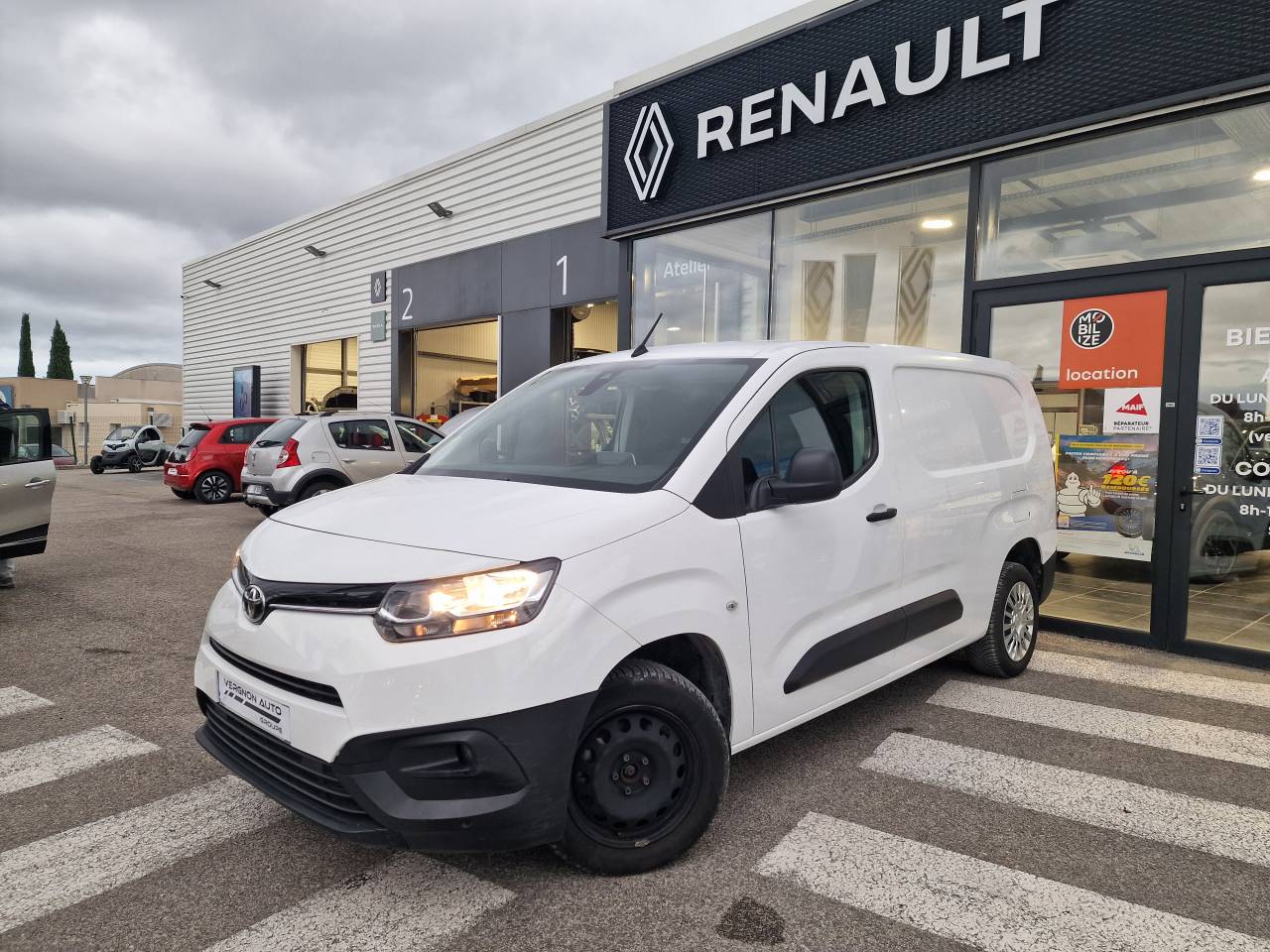 Toyota Proace City 1.5 LONG 100 D-4D ACTIVE groupe Vergnon