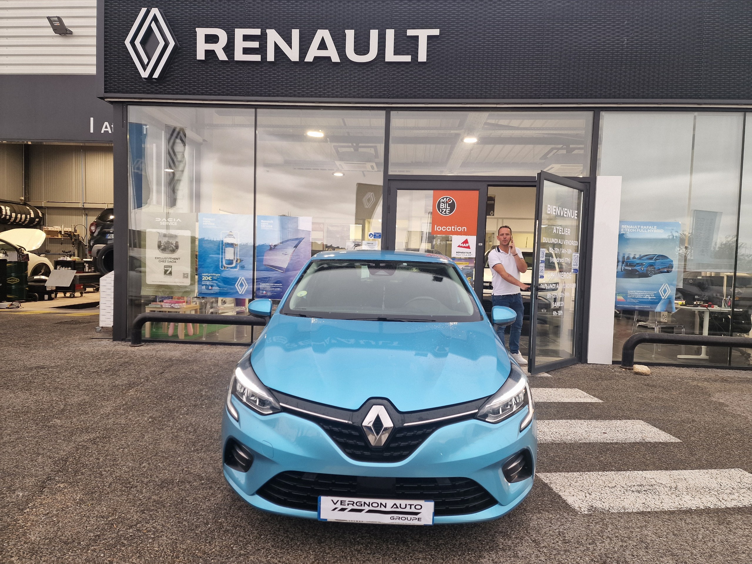 Renault Clio  V Business Blue dCi 85 groupe Vergnon